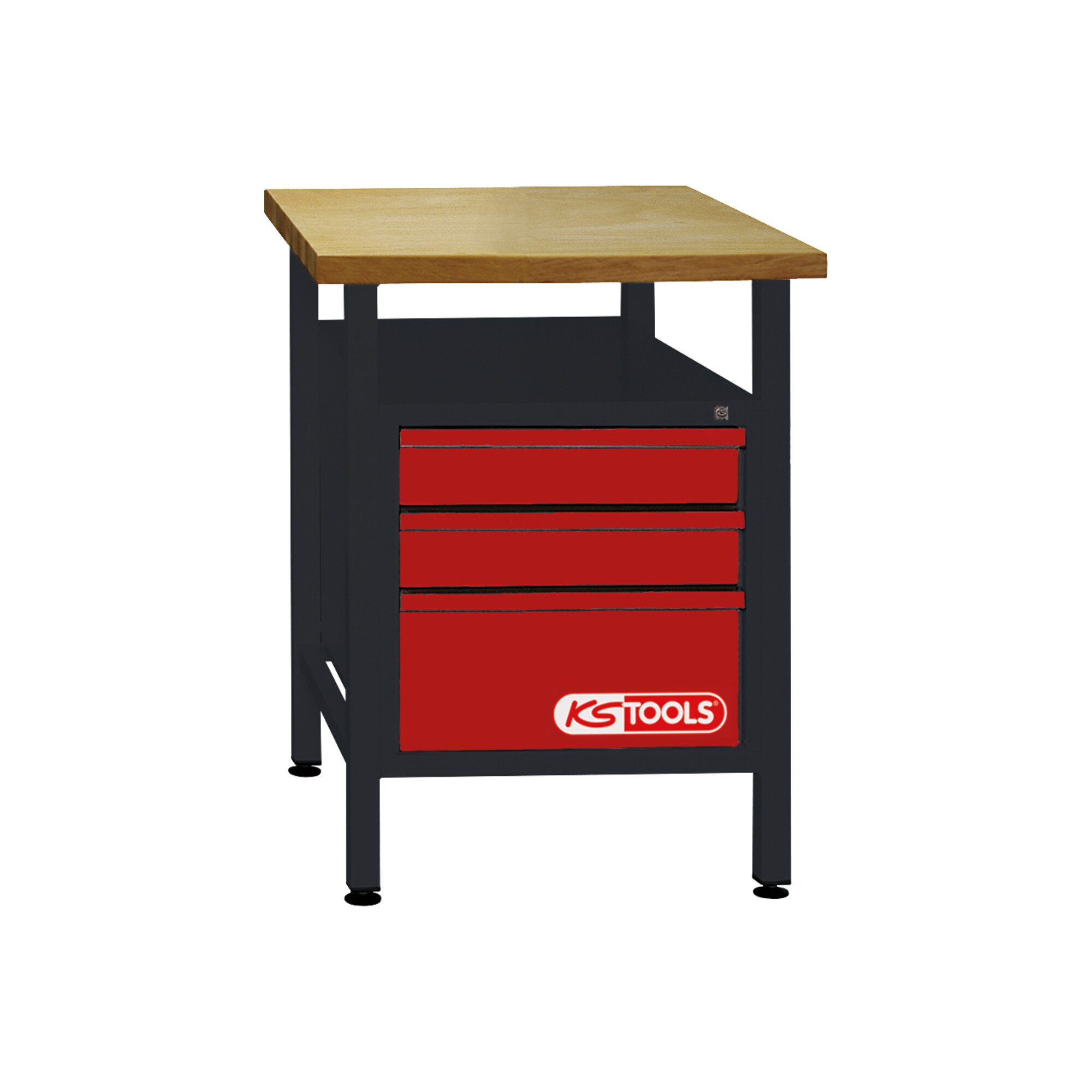 KS Tools Werkbank KS Tools Werkbank mit 3 Schubladen, H840xB600xT600mm