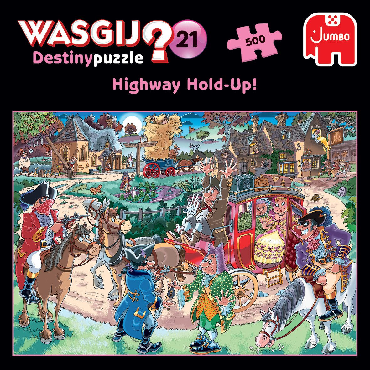 Jumbo Spiele Puzzle Wasgij Destiny 21 Halt! Geld oder Führerschein! 500 Tei günstig online kaufen