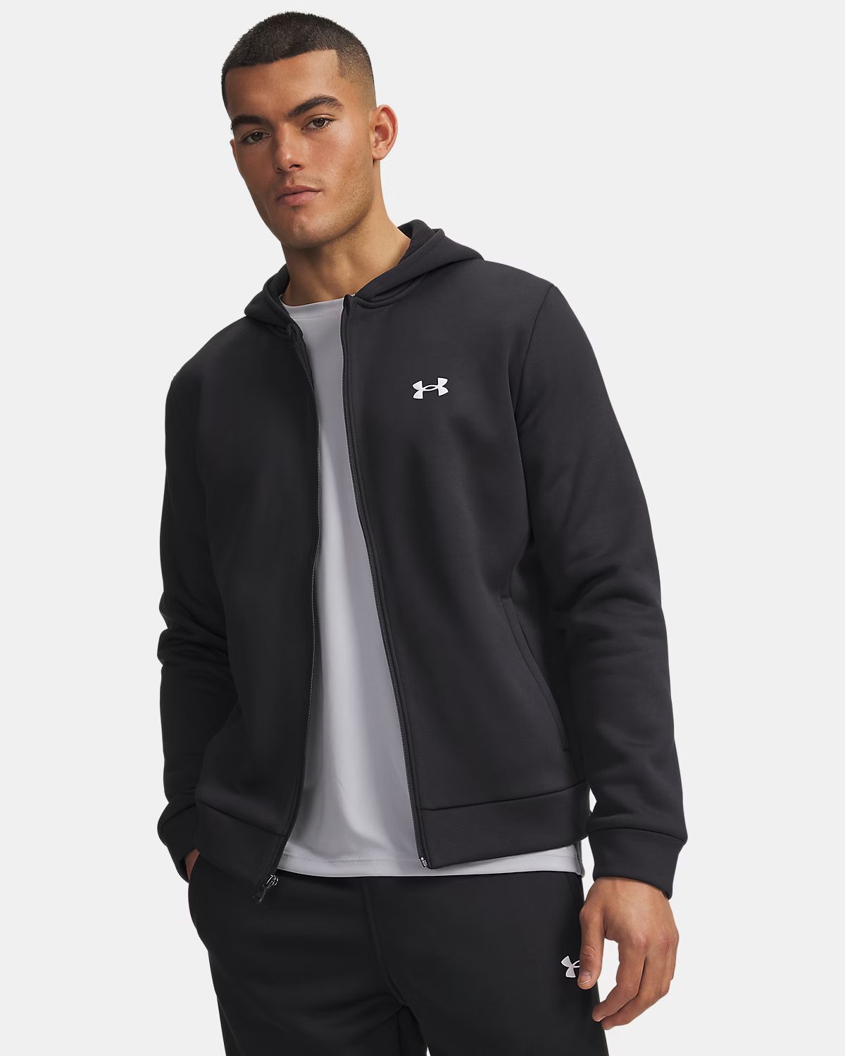 Under Armour® Hoodie UA ARMOUR FLEECE FZ HOODIE