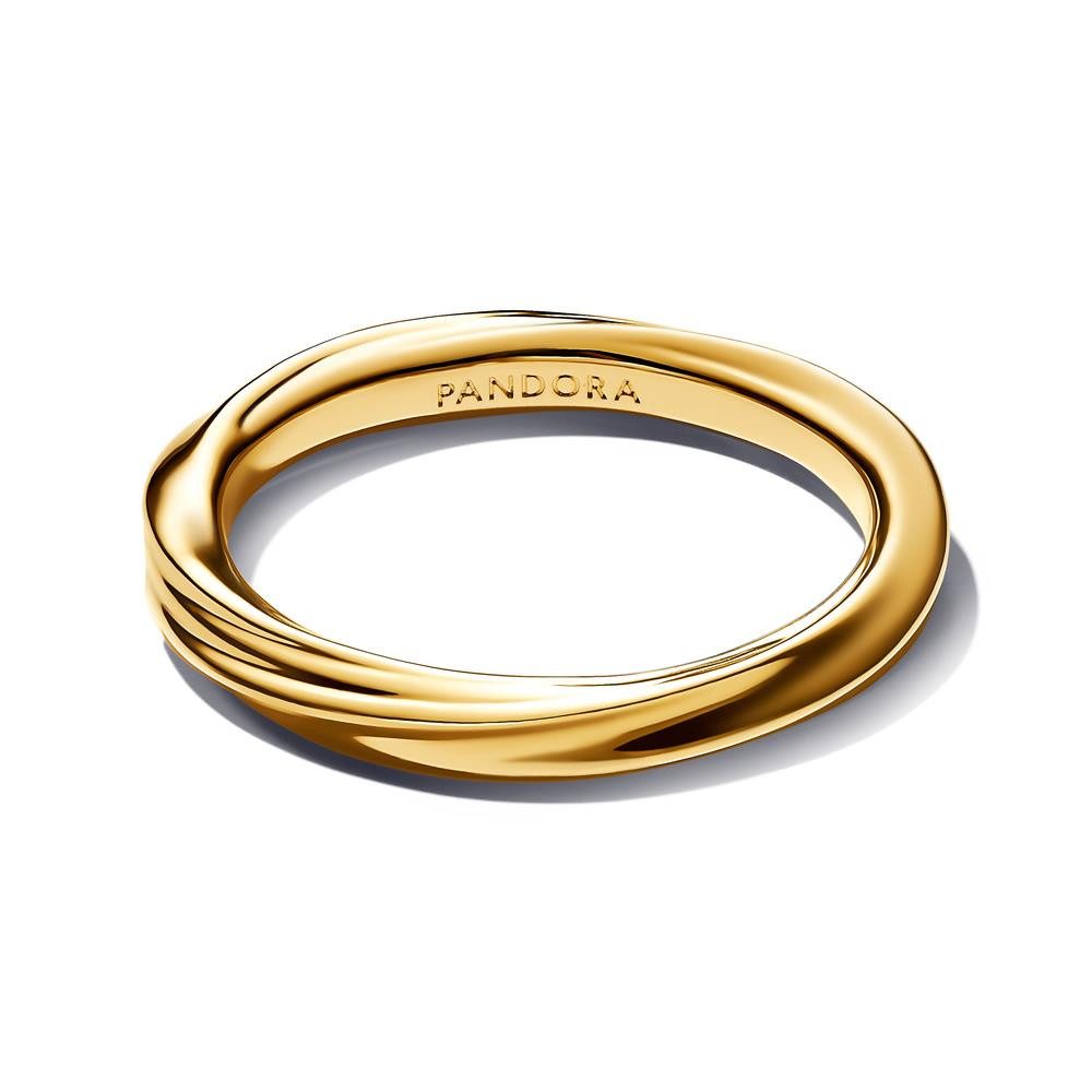Pandora Fingerring Vergoldeter Damenring, Essence-Kollektion von PANDORA