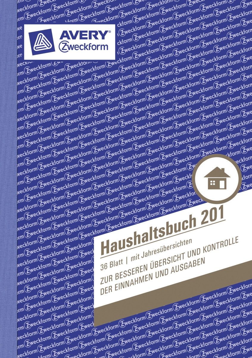 Formularblock Formularbuch Haushaltsbuch A5 36 Blatt