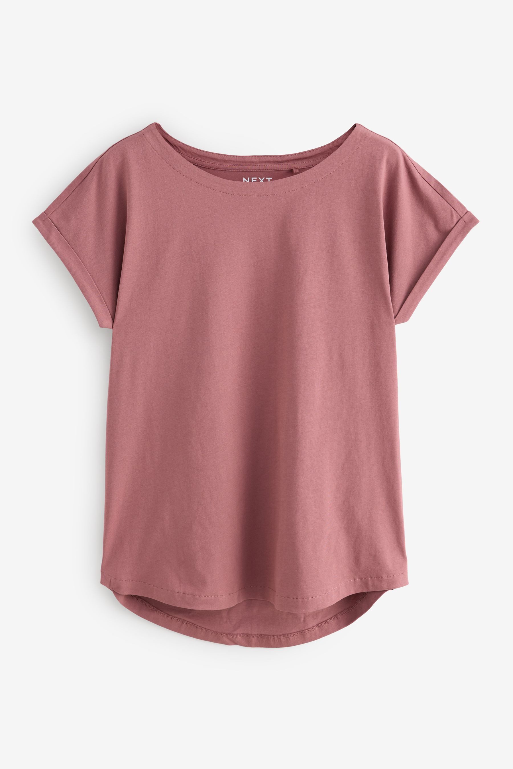 Next T-Shirt 7er-Pack T-Shirts mit überschnittenen Schultern (7-tlg)