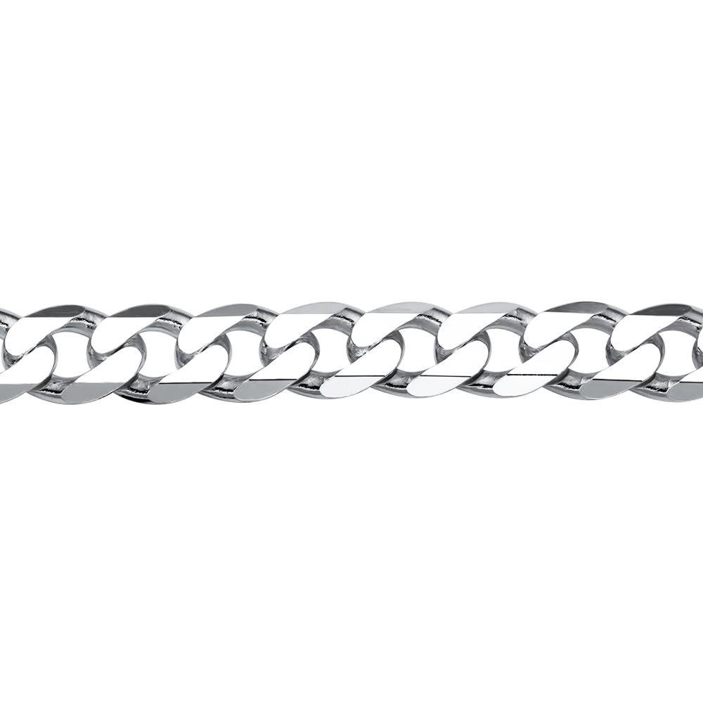 JEWLIX Panzerarmband Echtsilber Armband: 925er Panzerarmband 7mm 19cm PA0070 von JEWLIX – Bild 4 von 4