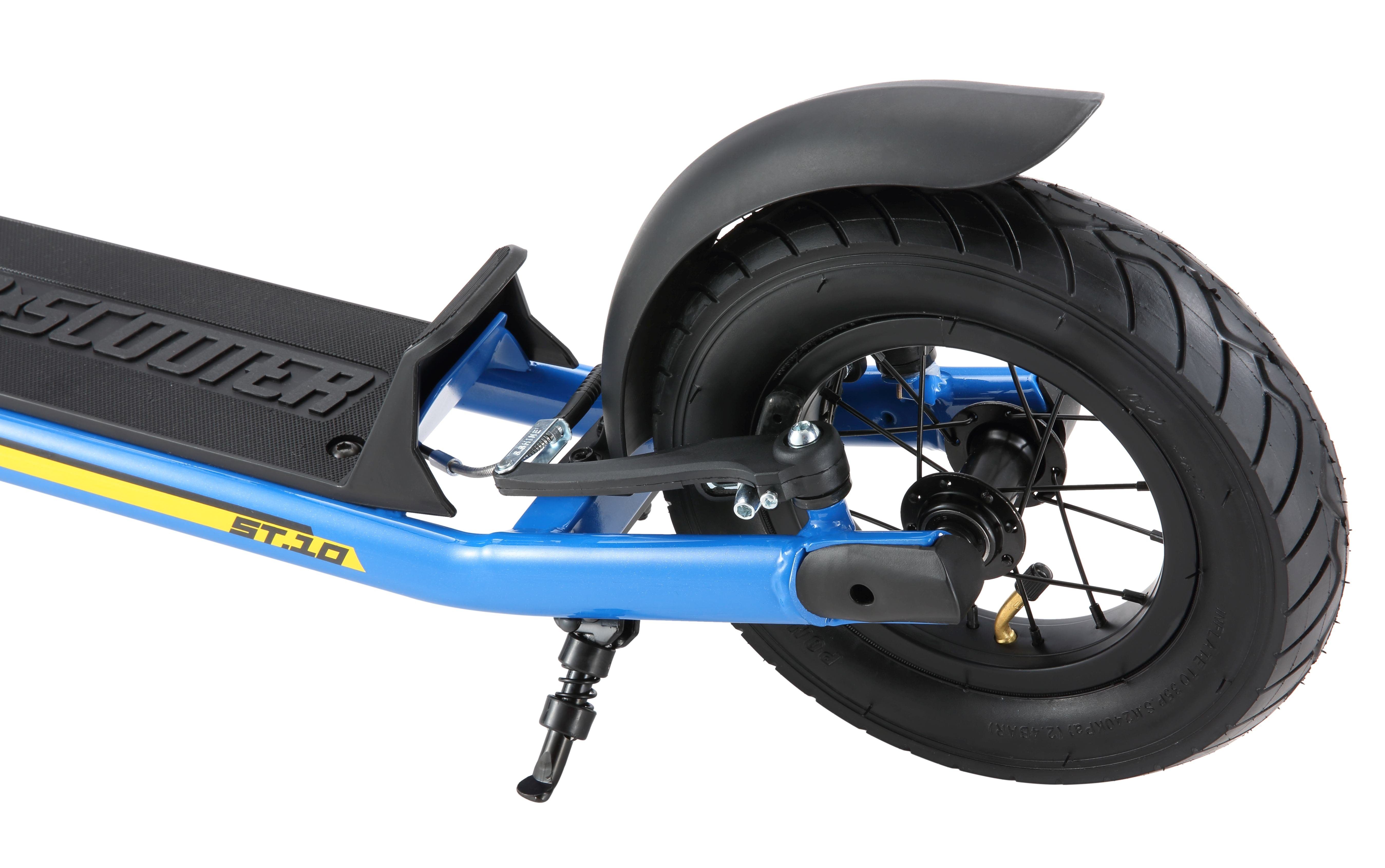 Star-Scooter Cityroller 10 Zoll, ab 5 Jahre, Kinder City Roller ab 96 cm, Jungen, Mädchen, Höhenverstellbar, Seitenständer