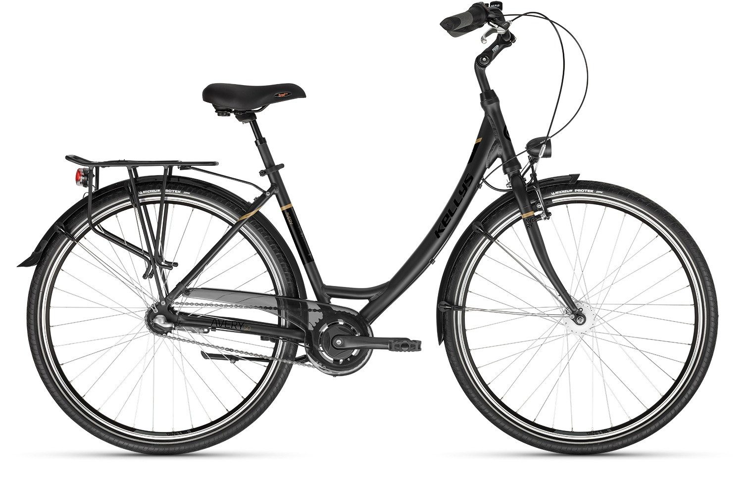 Kellys Urbanbike Touren Bike Avery 50 Graphite Grey 28" Wave, 3 Gang Shimano Shimano Nexus 3-G Schaltwerk