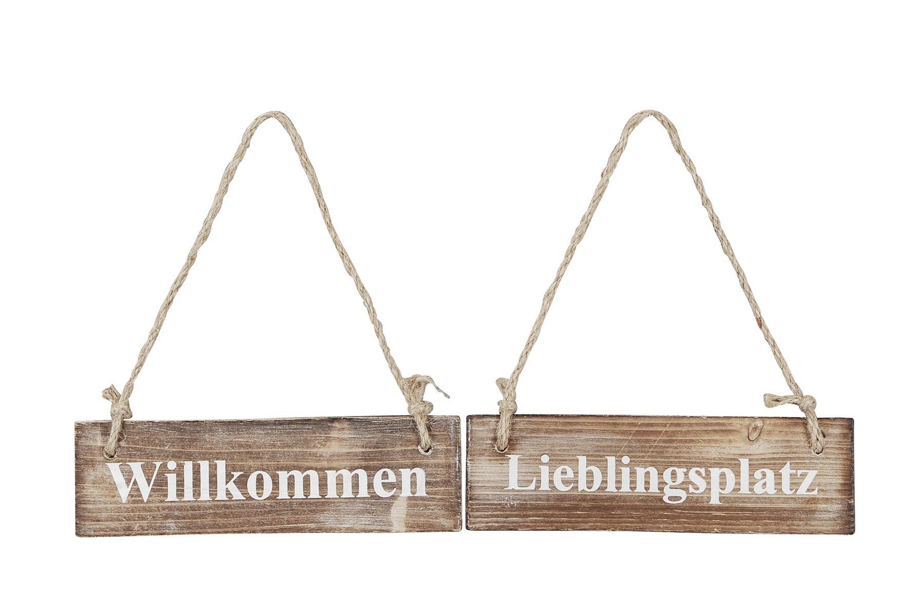 Levandeo® Wandbild, 2er Set Wandbilder Sprüche günstig online kaufen