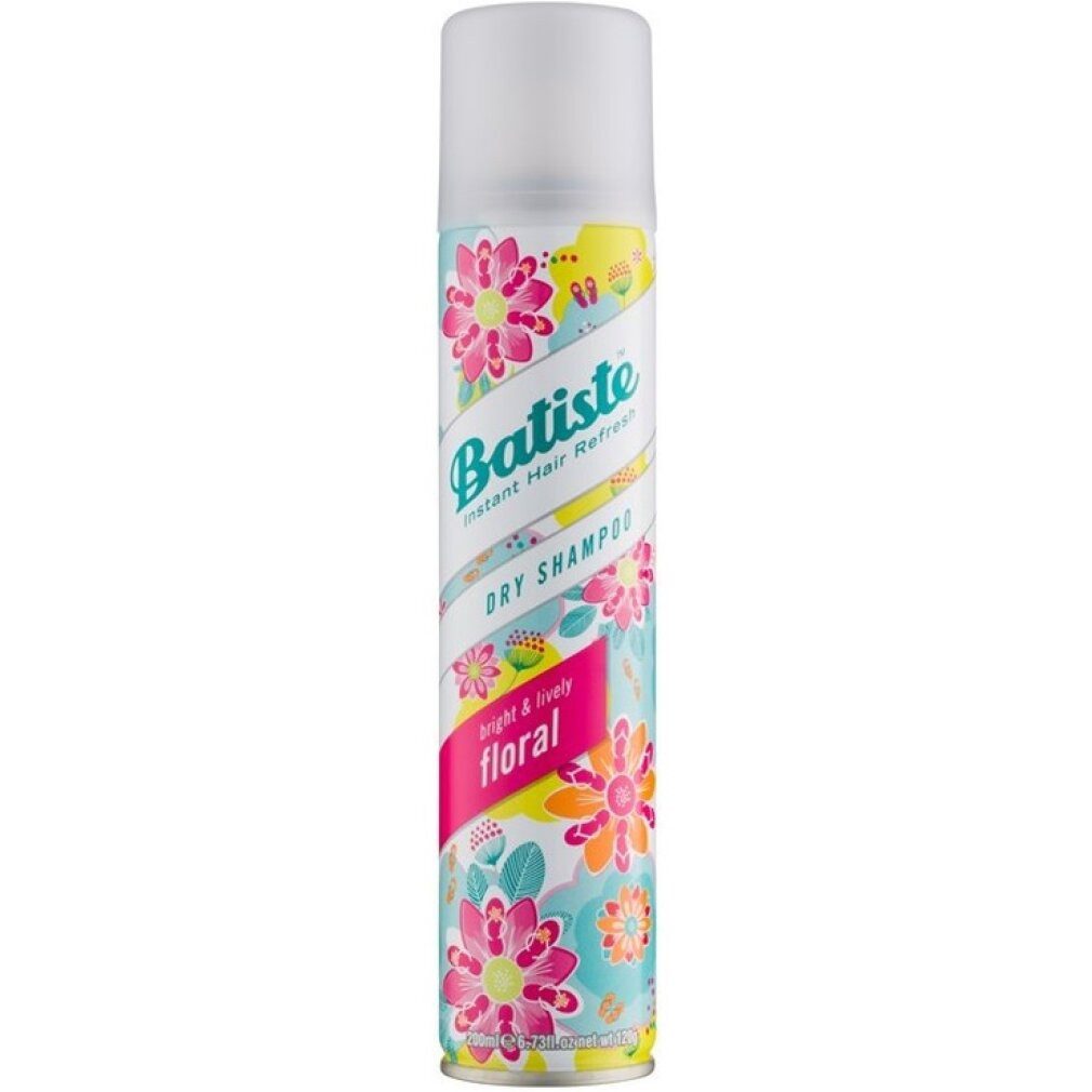Batiste Trockenshampoo Floral Essences Butane Hair Dry Shampoo für Volumen 200 ml