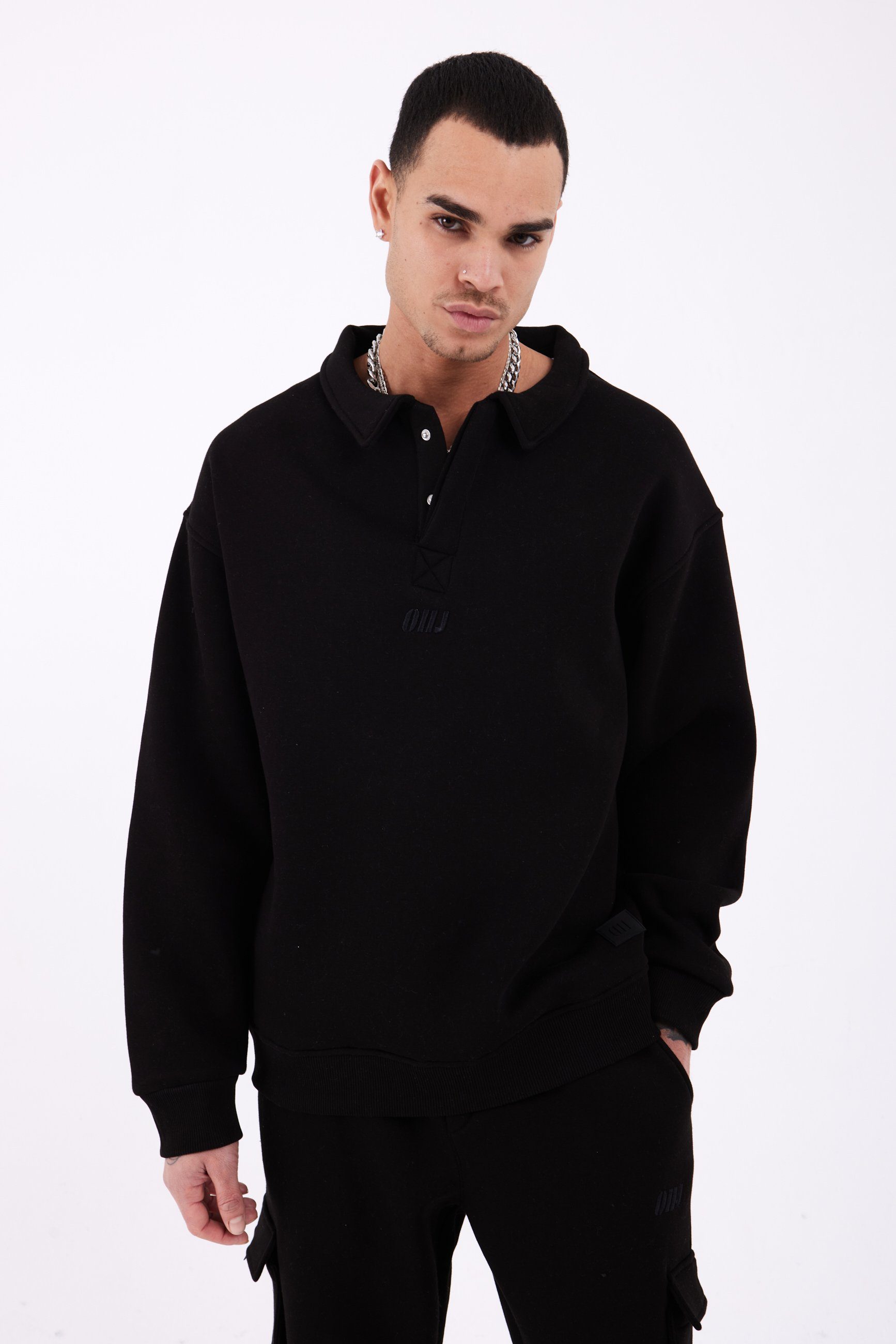 Sweatshirt Herren Pullover Shirt Oversize Fit Sweatshirt
