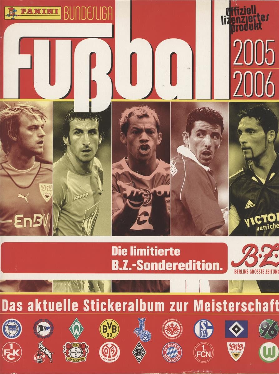 Bücher-Adventskalender Panini Bundesliga 05/06 - Album