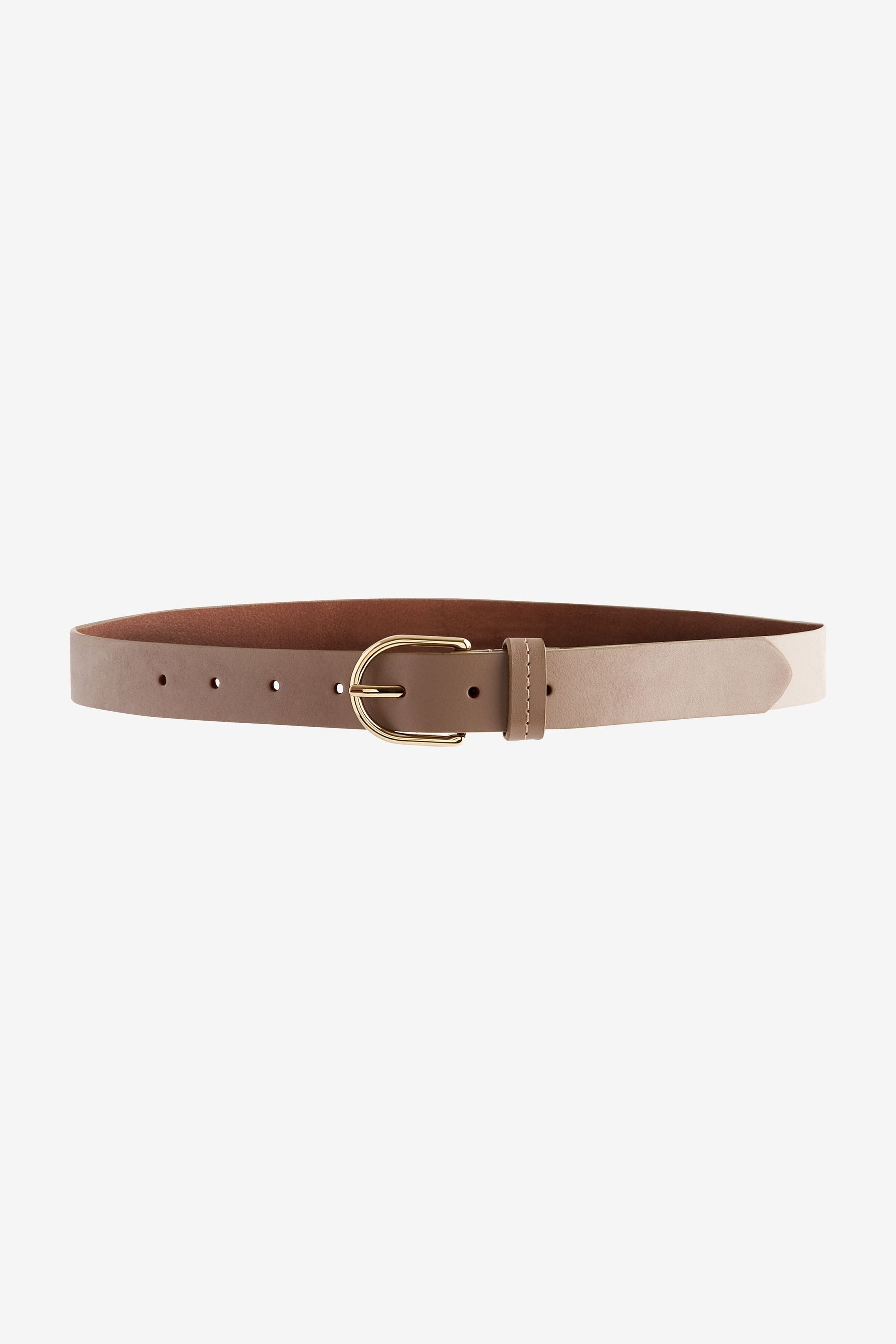 Next Ledergürtel Regular Fit Ledergürtel (1-St) günstig online kaufen