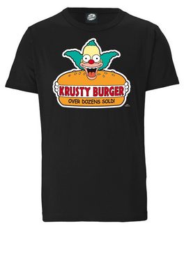 LOGOSHIRT T-Shirt Simpsons - Krusty, der Clown mit lizenziertem Print