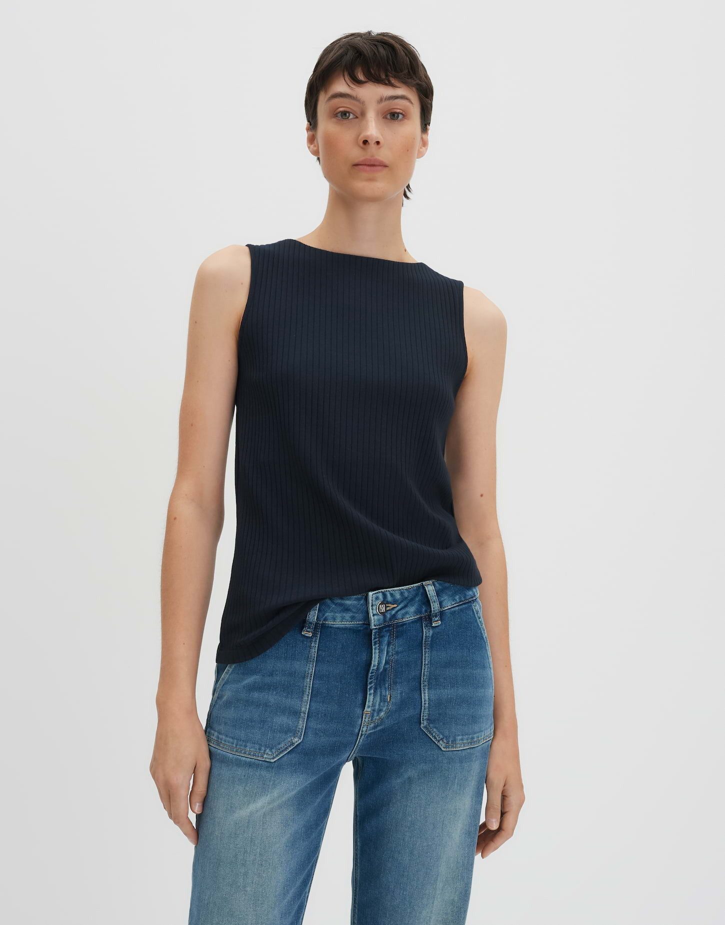 someday Tanktop KAMIA Slim in Rippstrickoptik günstig online kaufen