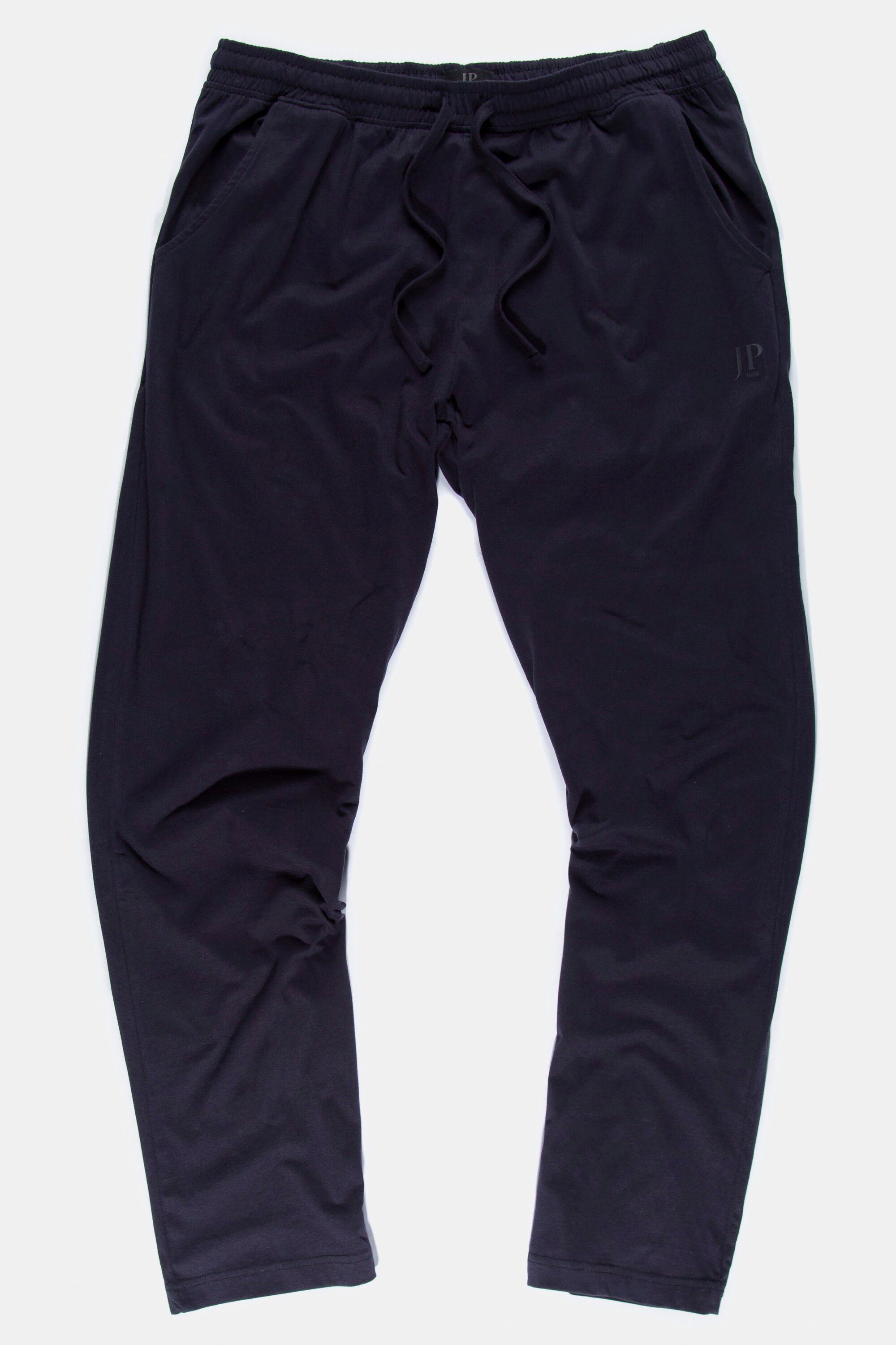 marine Schlafanzug dunkel Schlafanzug-Hose JP1880 Elastikbund Homewear Form lange