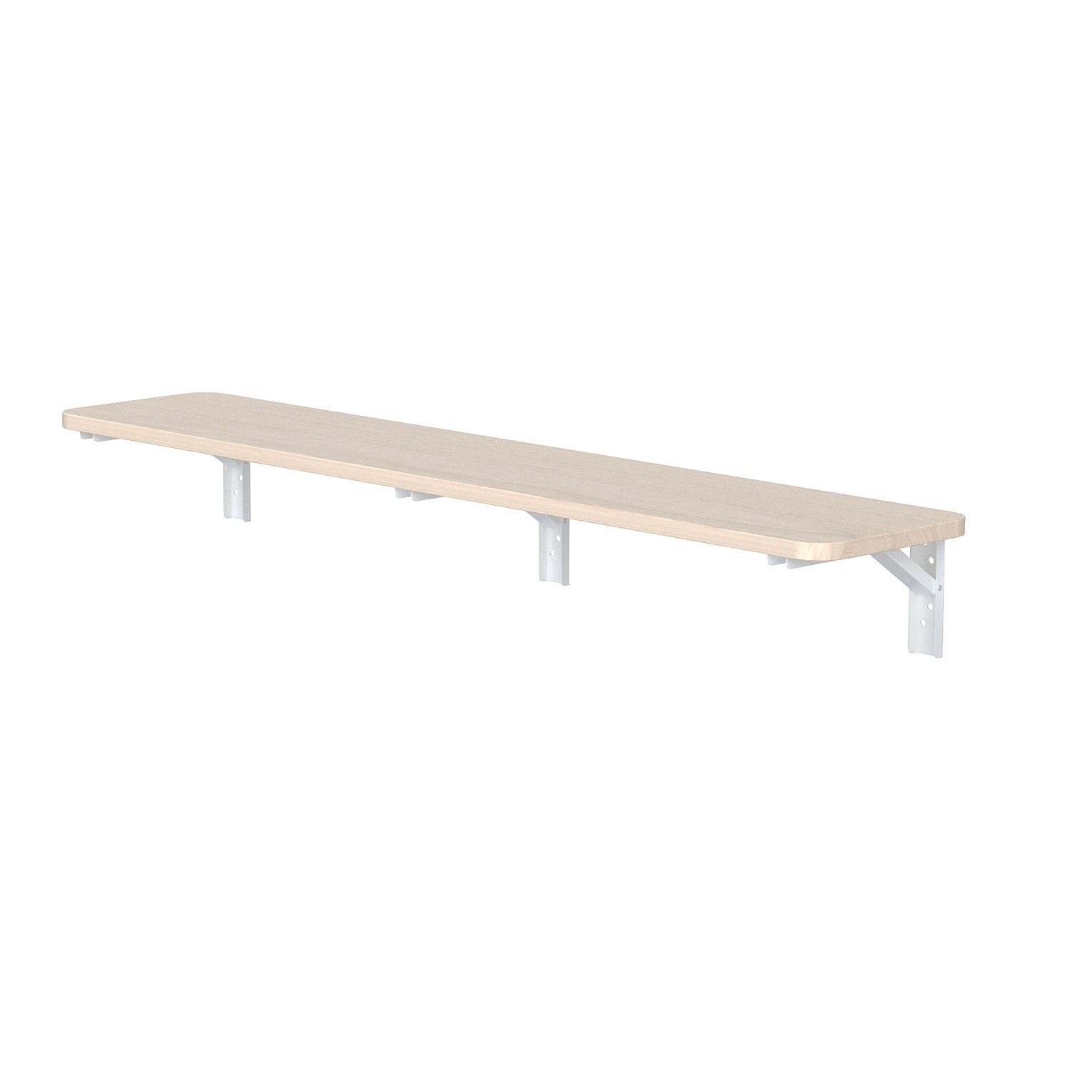 Maclean Wandregal MC-129 Klappbares Regal mit Aufsatz Schreibtisch
