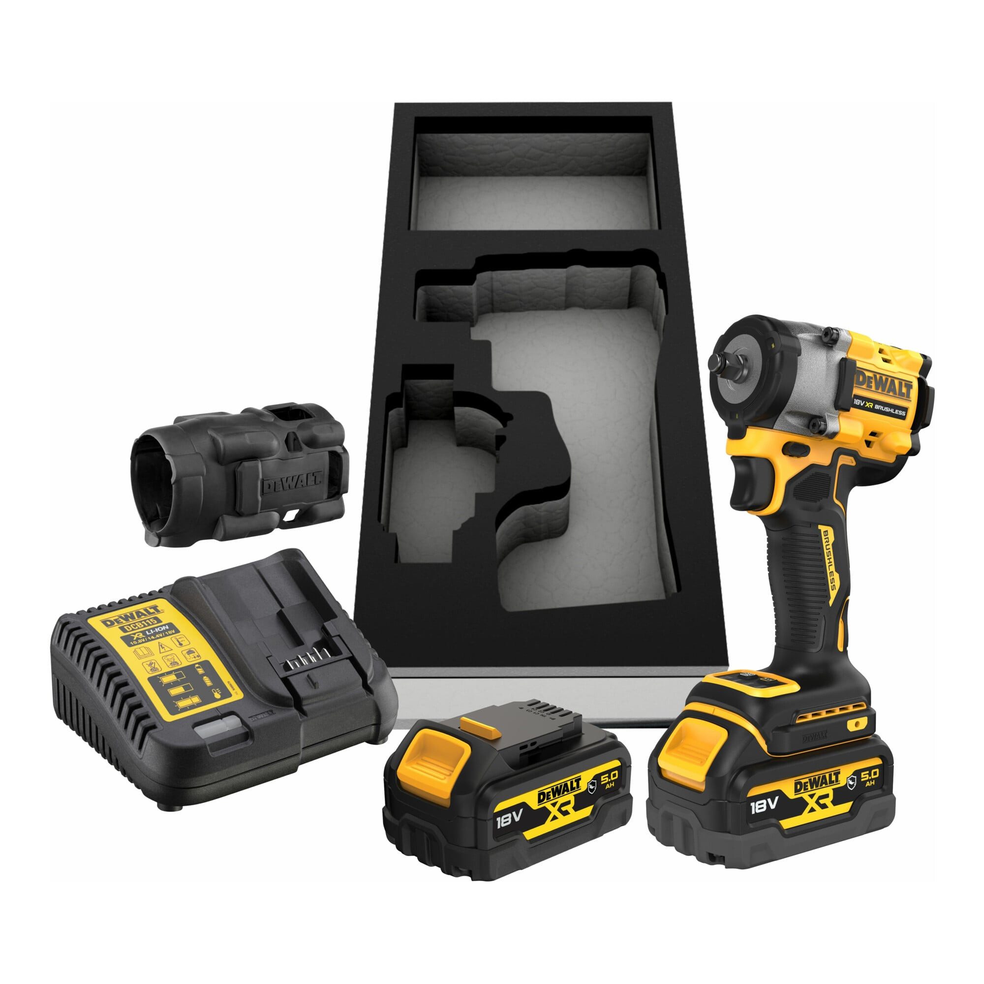DeWalt Schlagschrauber DEWALT 18V XR Akku-Schlagschrauber 3/8" (bürstenlos), max. 406 Nm, ink