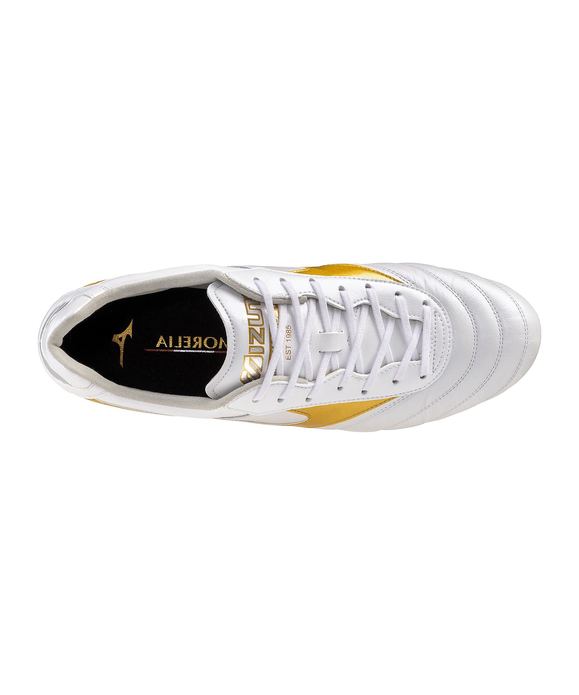 Mizuno Mizuno Morelia II Elite FG Prism Weiß Unisex Fußballschuh