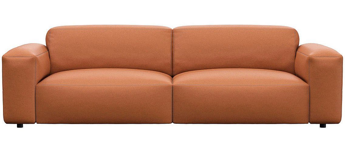 FLEXLUX 3-Sitzer Lucera Sofa, super bequem durch hochwertigen Sitzaufbau mit Kaltschaum, modern & anschmiegsam, Designsofa