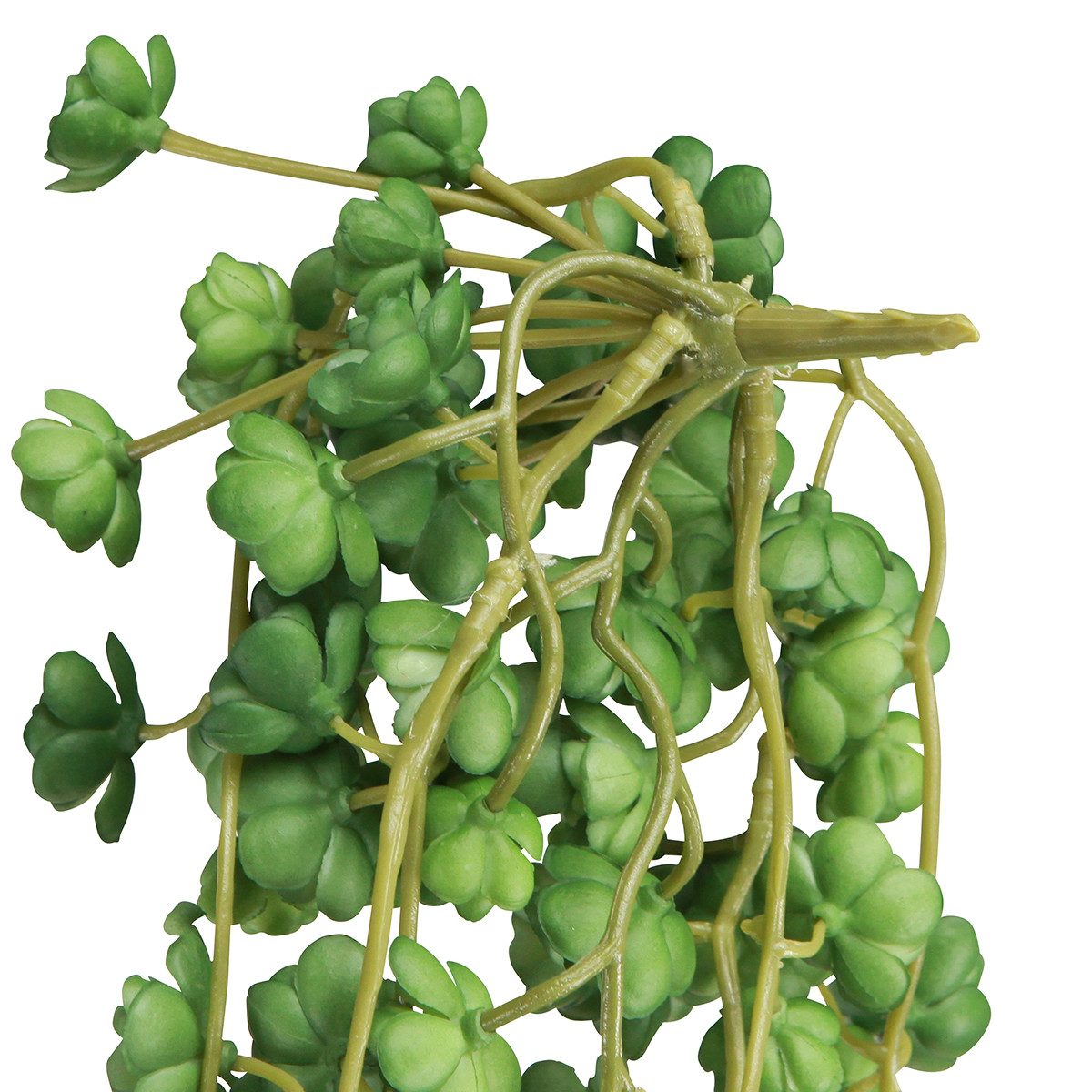 Kunstkaktus Echeveria Künstliche Hängepflanzen Grün Deko 50cm Pflegeleicht, Florists Products, Höhe 50 cm
