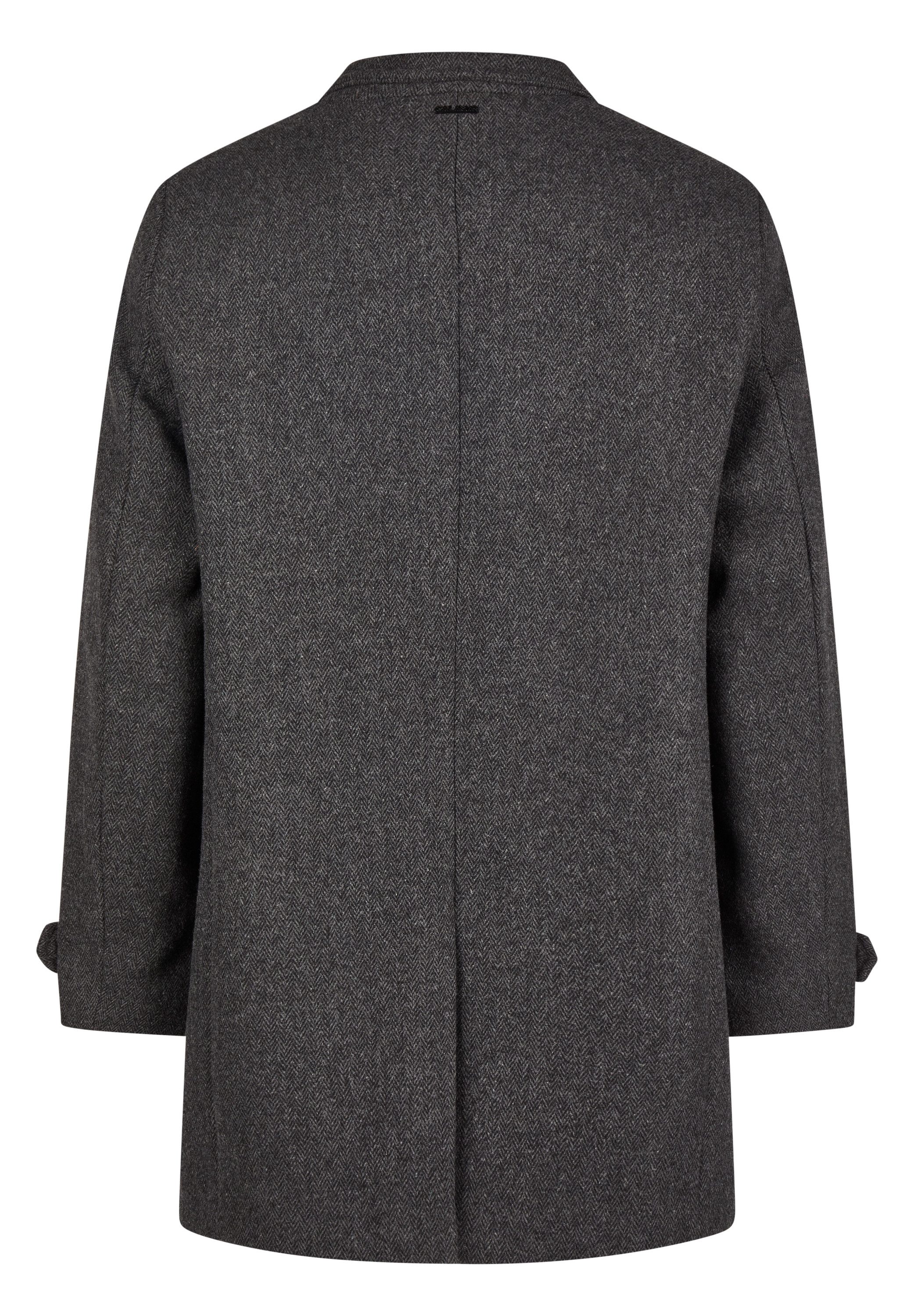 Calamar Wollmantel Klassischer Wollmantel Twill