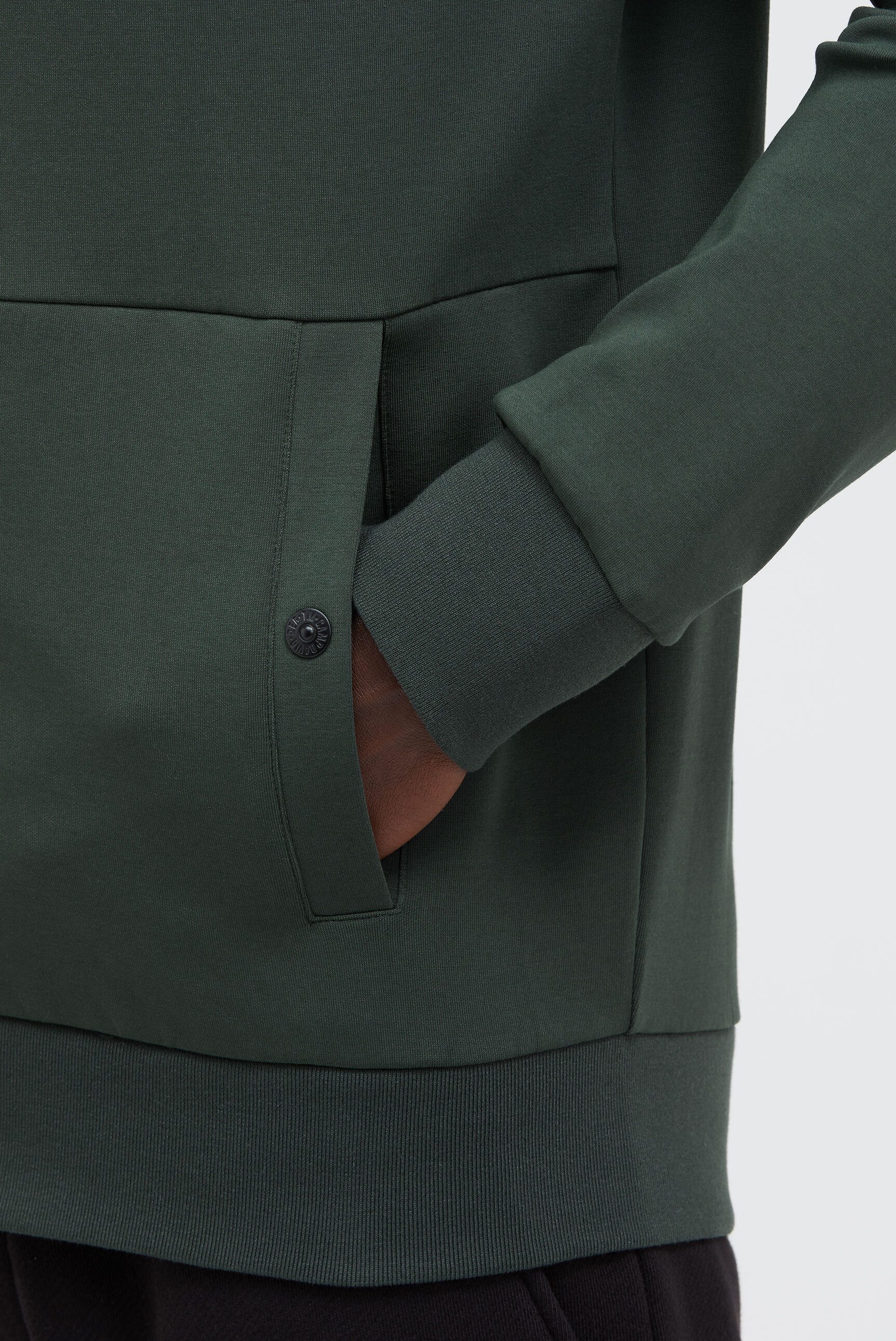 CMPD Kapuzensweatjacke mit Baumwolle