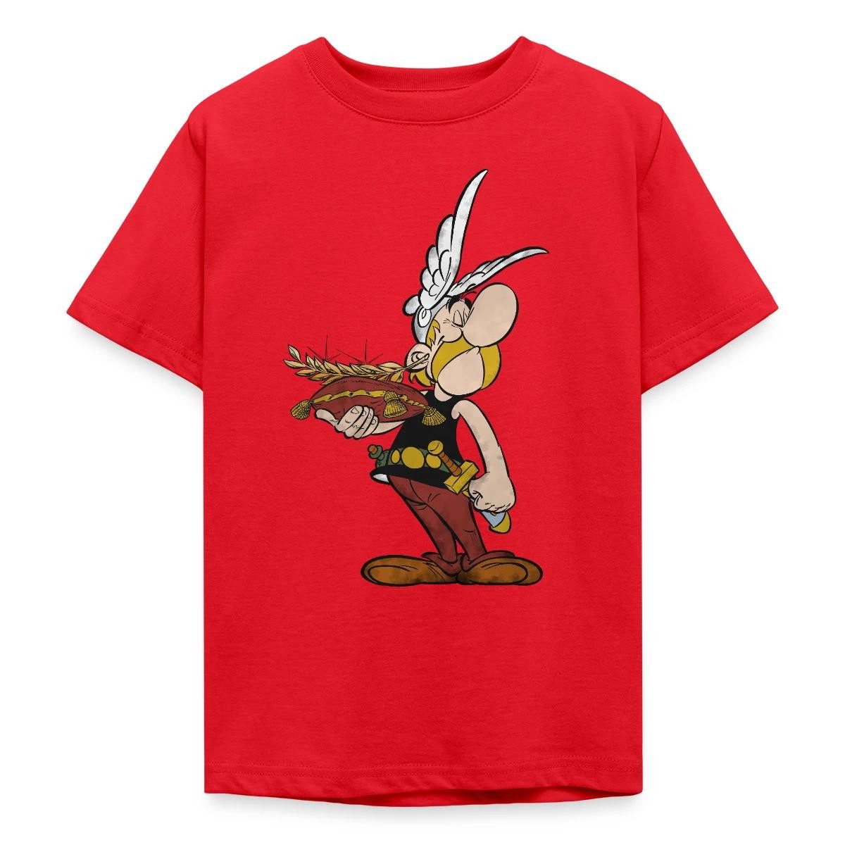 T-Shirt Asterix & Obelix Mit Trophäe Teenager T-Shirt