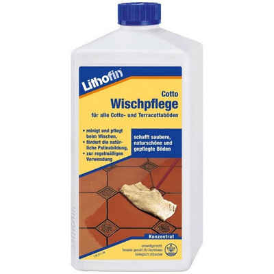 Lithofin Lithofin Cotto Wischpflege für alle Cotto und Terracottaböden 1 Liter Naturstein-Reiniger