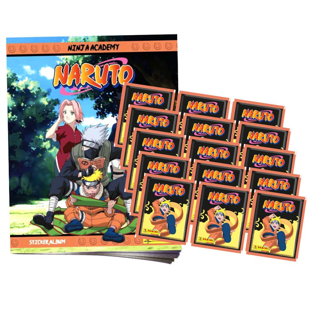 Sammelkarte Naruto Sticker - Ninja Academy Sammelsticker (2025)