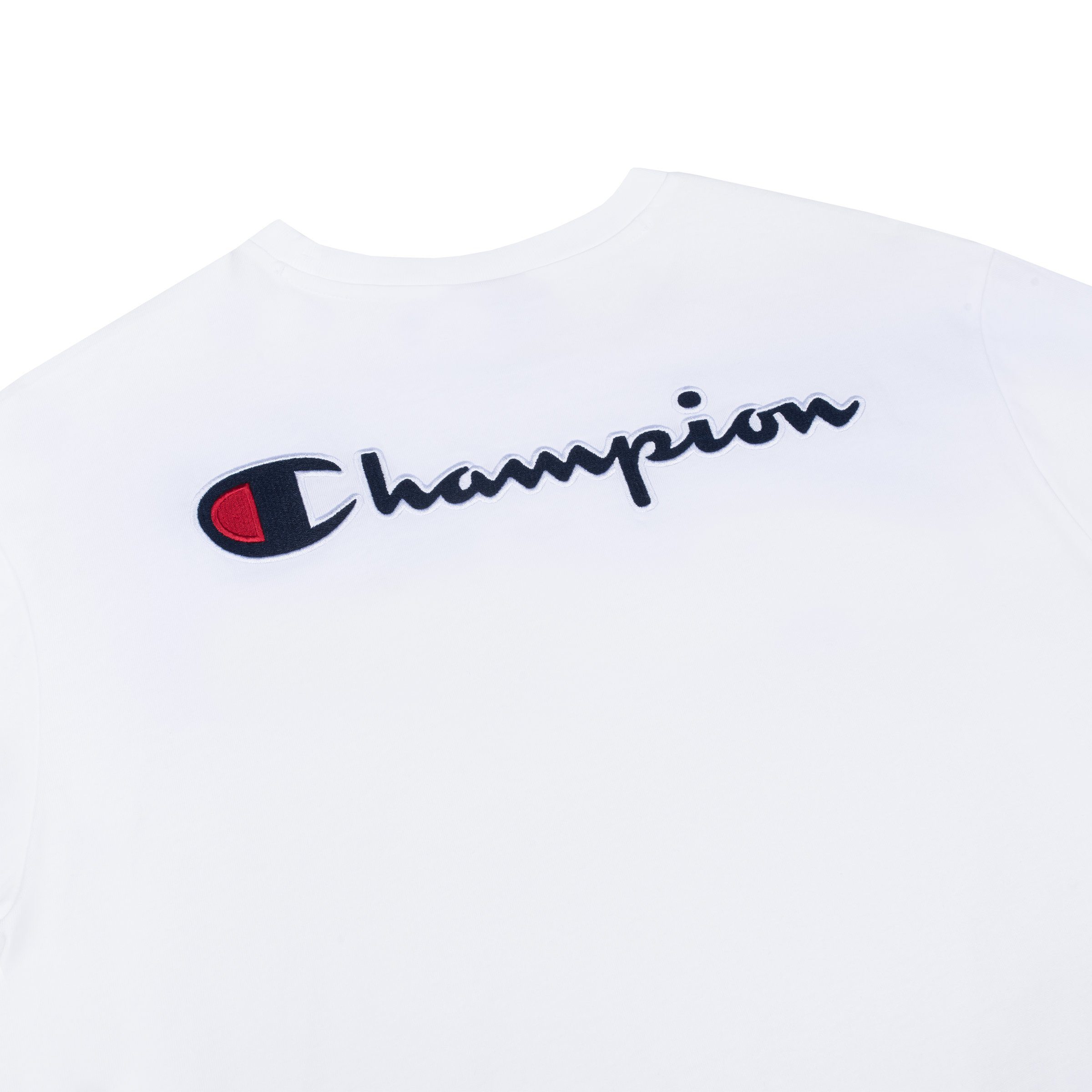 Champion T-Shirt Herren Crewneck Champion weiß (wht) Adult 215943 T-Shirt