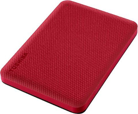 Toshiba HDD-Festplatte 2,5" Advance 2020 Canvio (1 externe 1TB TB) Red