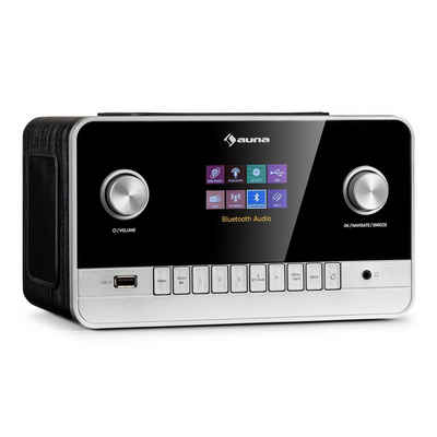 Auna Connect 150 MkII Radio (DAB; DAB+; FM; Spotify ;AUX, Internet Bluetooth Radio WLAN - DAB Plus Digitalradio Küchenradio)