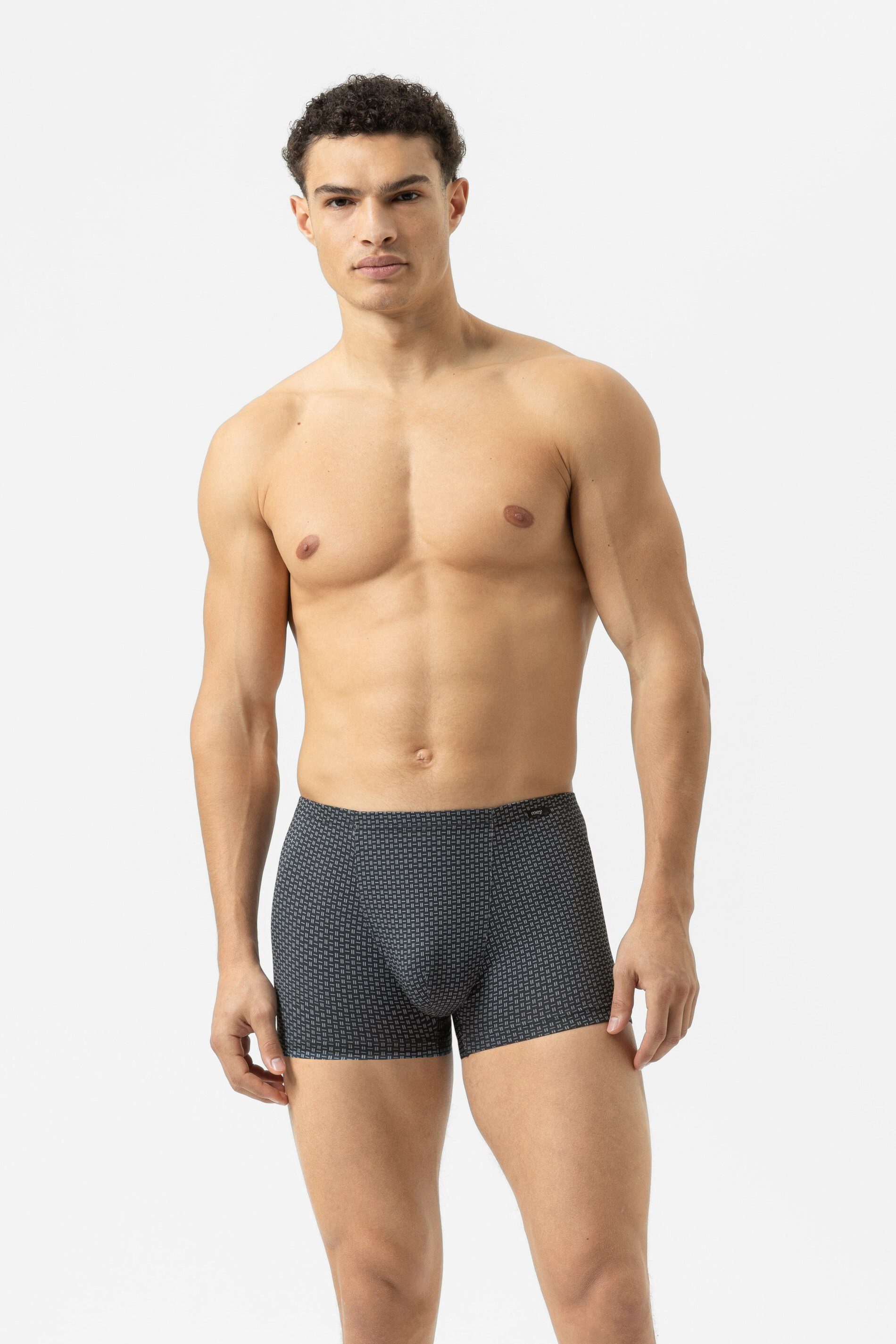 Mey Trunk Mey Shorty Serie BC Quote Minimal-Print Shorties (1-St., 1) Moderne Trunks, Micro-Polyester, Gemustert