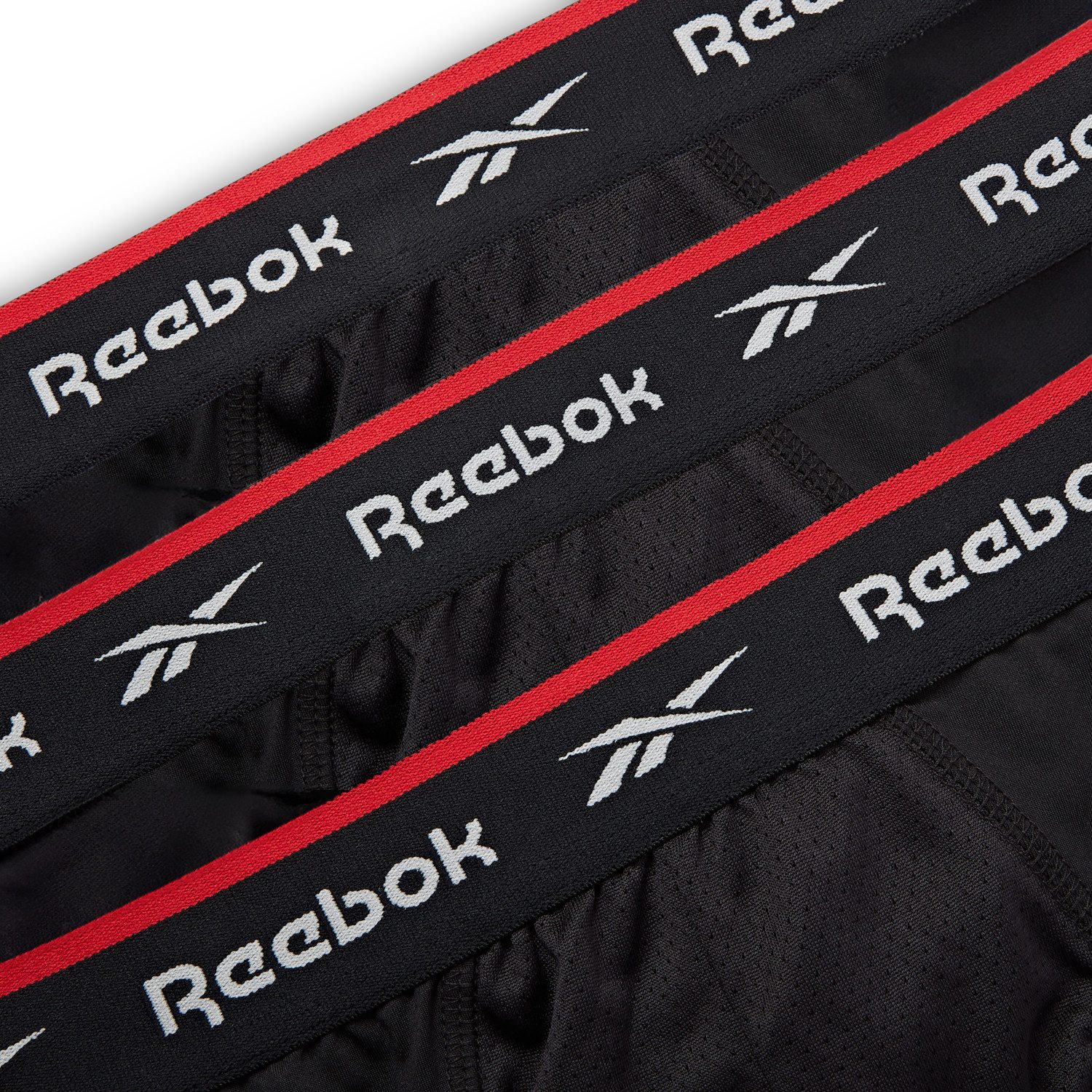 Reebok Slip WIGGINS (3er-Pack) basic, bequem, atmungsaktiv, mit Logo, breiter Bund
