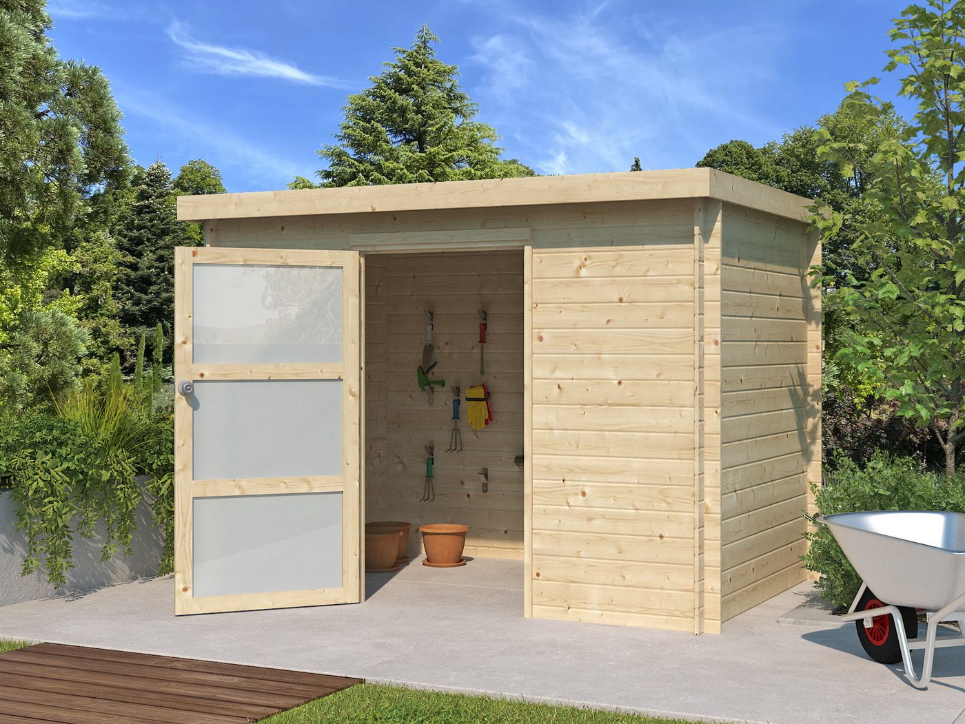 Thumbnail - Fjordholz Gerätehaus Nyborg 4,64 m²