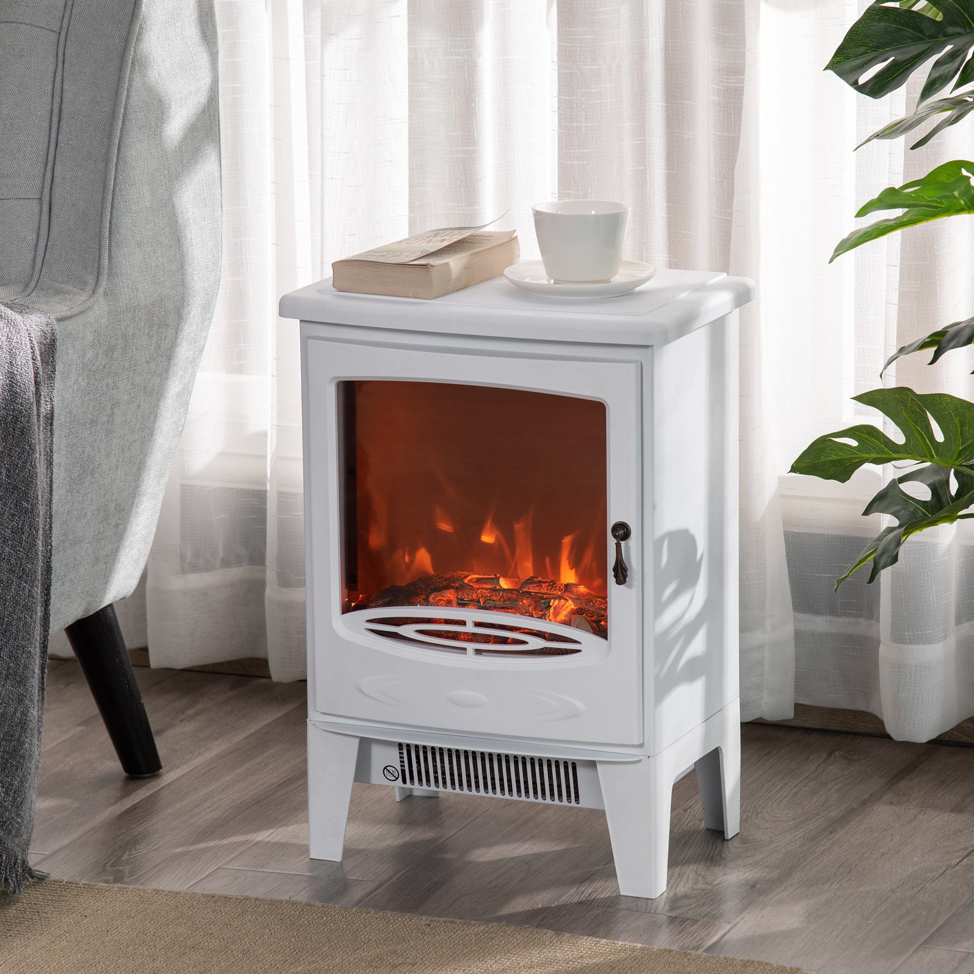 HOMCOM Elektrokamin, LED Elektrokamin Standkamin mit günstig online kaufen