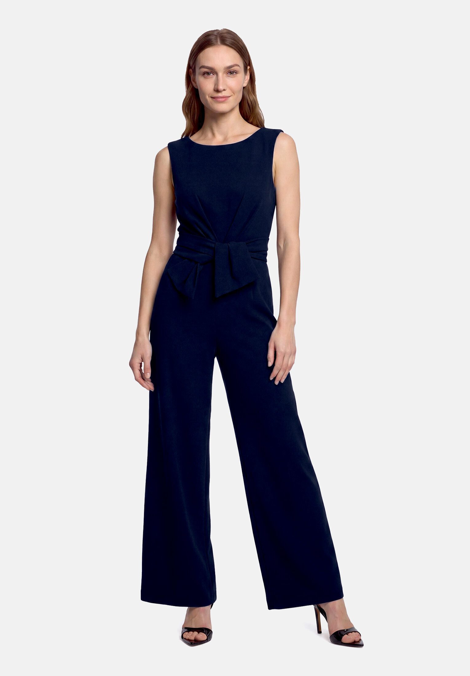 Vera Mont Overall Damen mit weitem Bein (1-tlg) Bunddetail