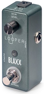 Stagg Musikinstrumentenpedal BLAXX Looper-Pedal für Gitarre und Bassgitarre