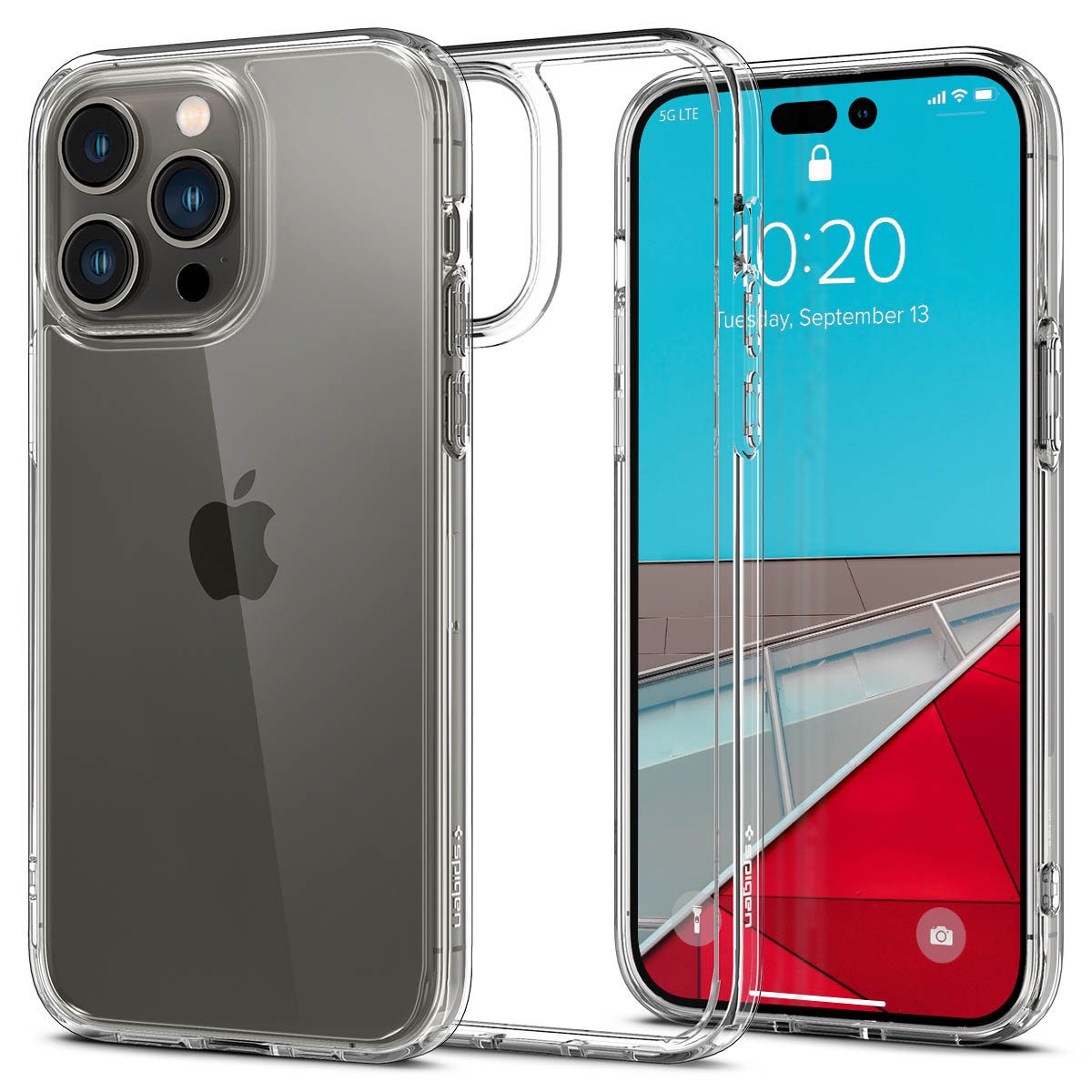 Spigen Backcover Spigen Ultra Hybrid™ Case für das Apple iPhone 14 Pro Max - Transparen
