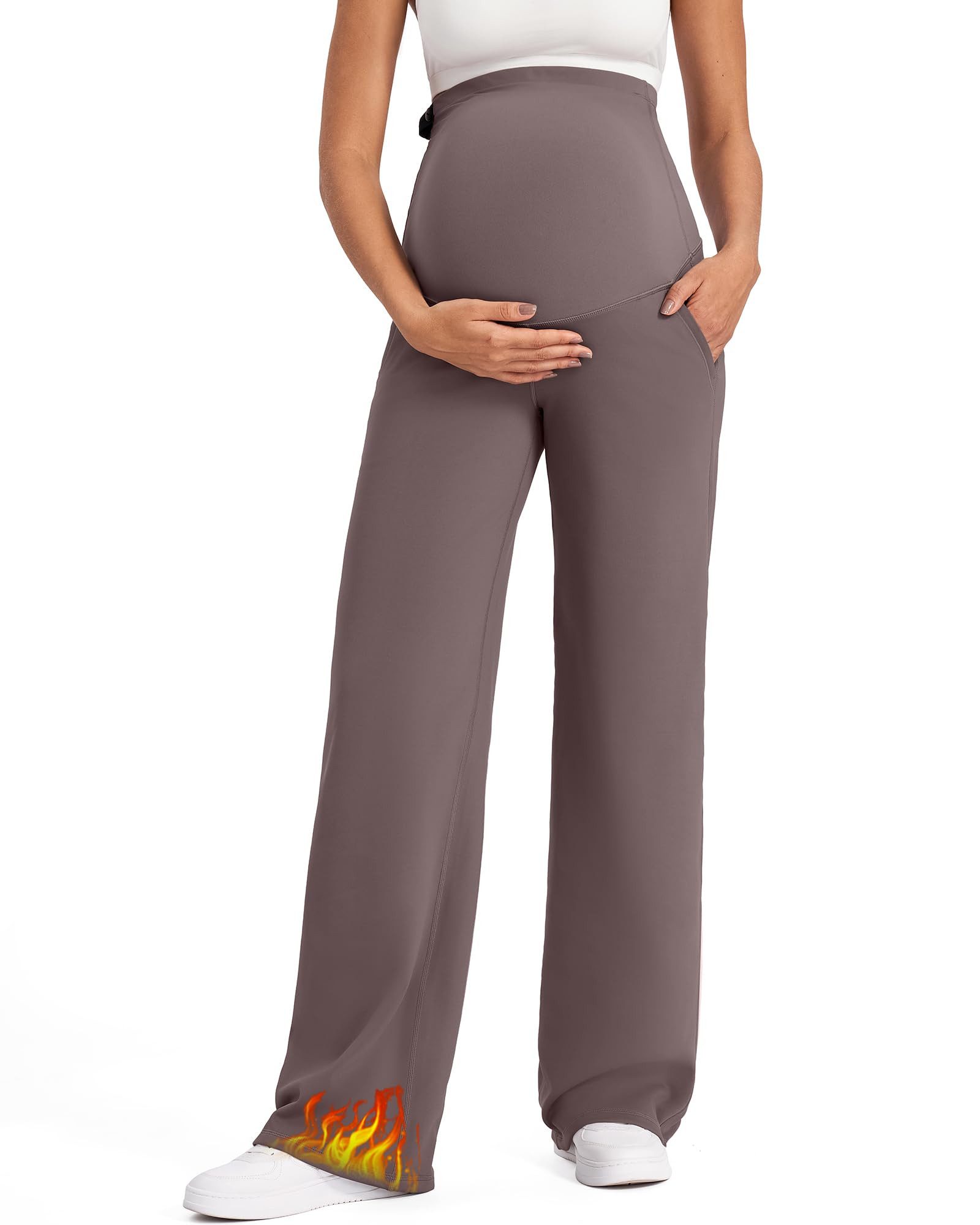 G4Free Umstandshose Damen Umstandshose Schwangerschafts-Yoga-Leggings weite günstig online kaufen