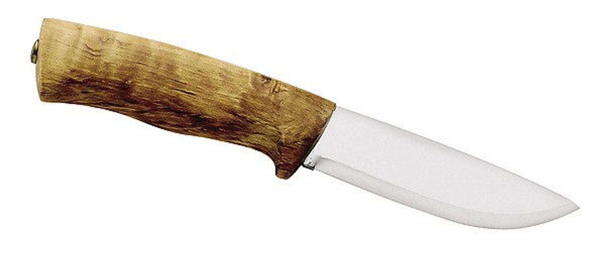 Taschenmesser Helle Outdoormesser, Modell 75 Eggen, Dreilagenstahl, Birke