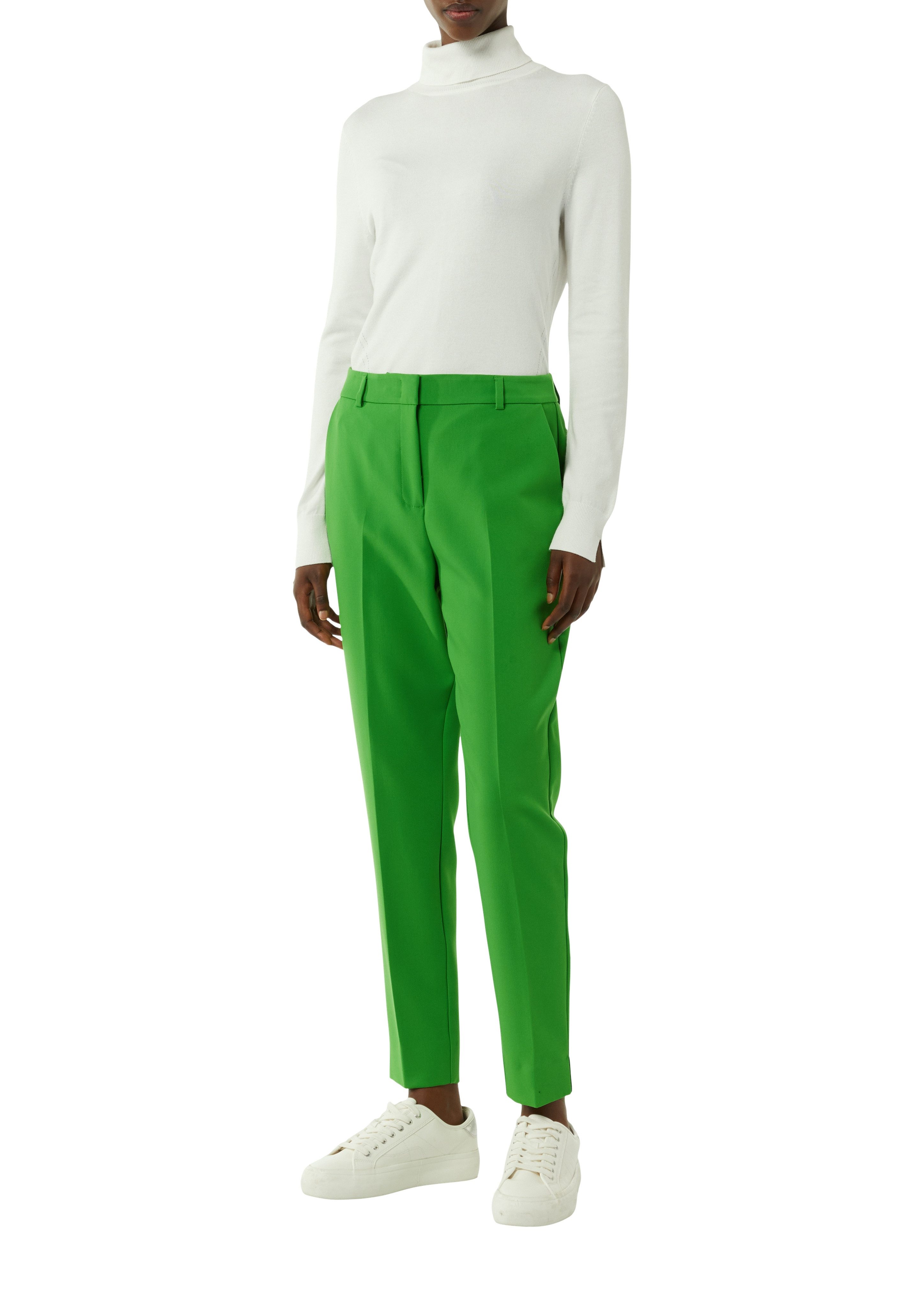 comma Stoffhose Sommerhose mit Bügelfalte