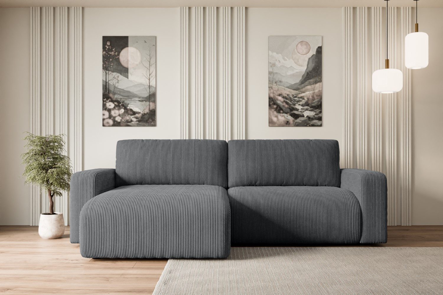 ALTDECOR Ecksofa KLEEA-L, Couch mit Schlaffunktion, günstig online kaufen