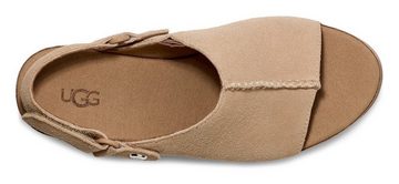 UGG ABBOT ADJUSTABLE SLIDE Keilsandalette mit schwenkbarem Fersenriemchen