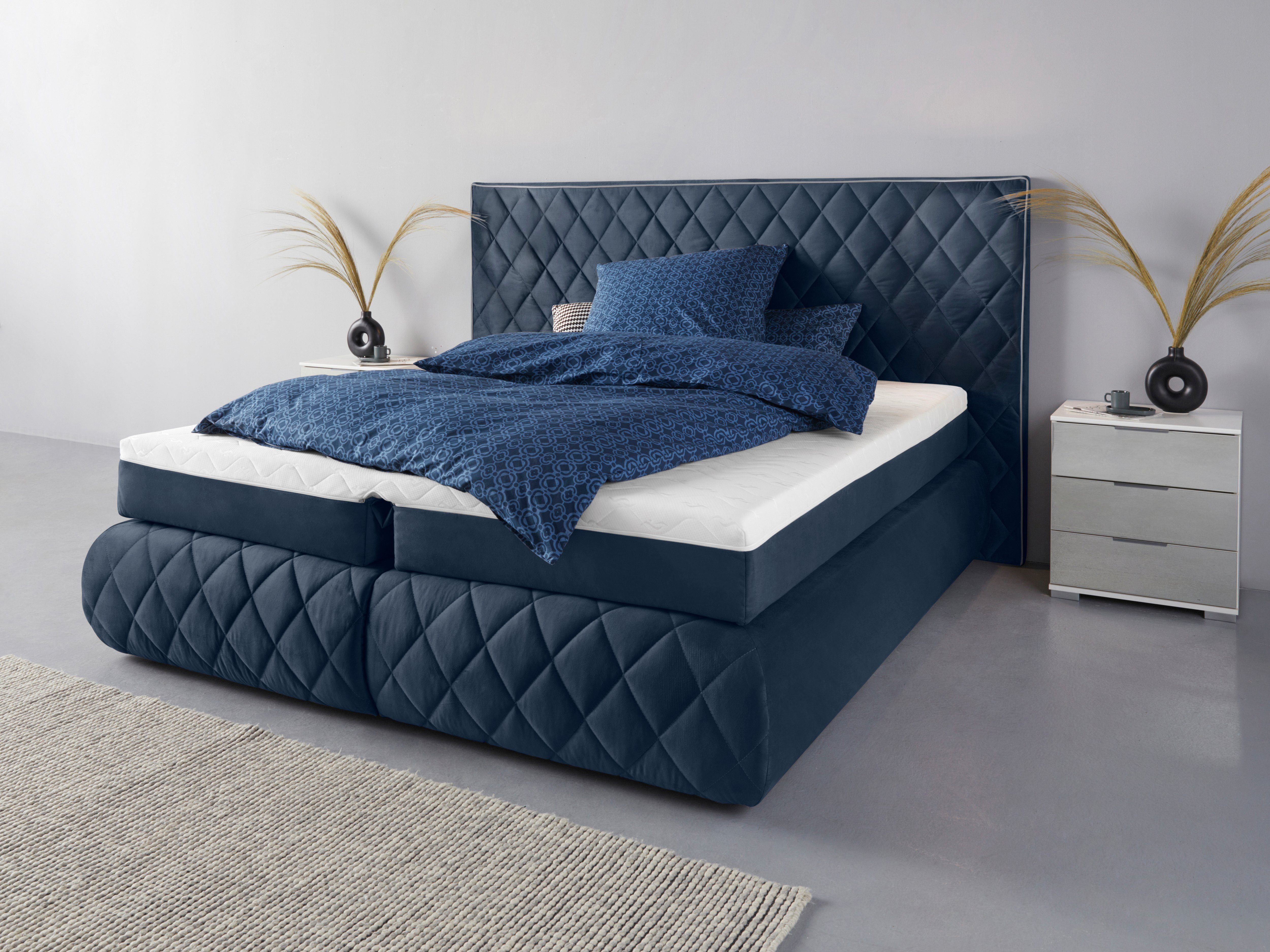Places of Style Boxspringbett Alaric, wahlweise günstig online kaufen