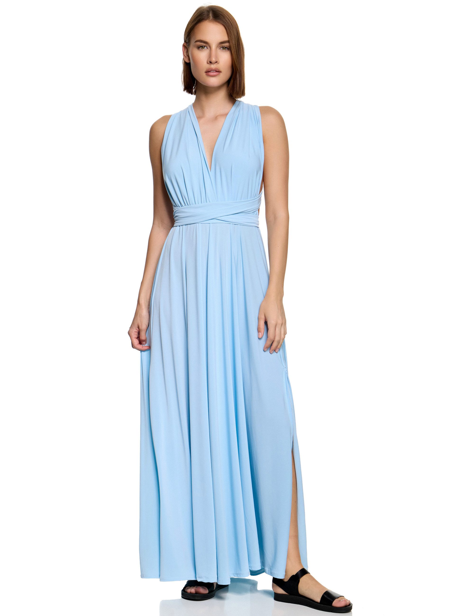 Abendkleid Worldclassca Abendkleid Partykleid Lang mit Schlitz Sommerkleid
