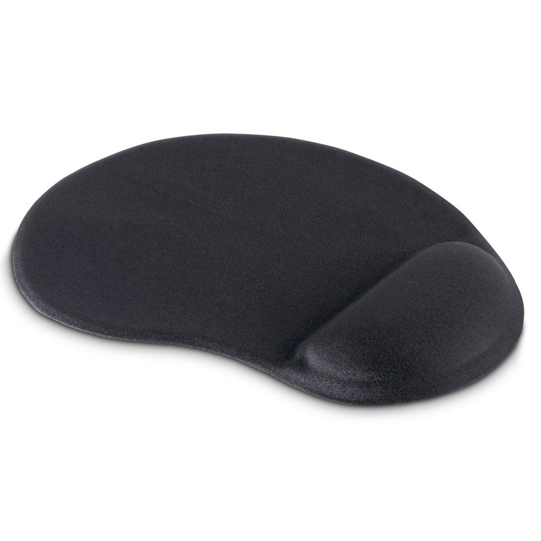 Hama Mauspad Mauspad ergonomisch "Ergo", Schwarz, für alle Mausarten