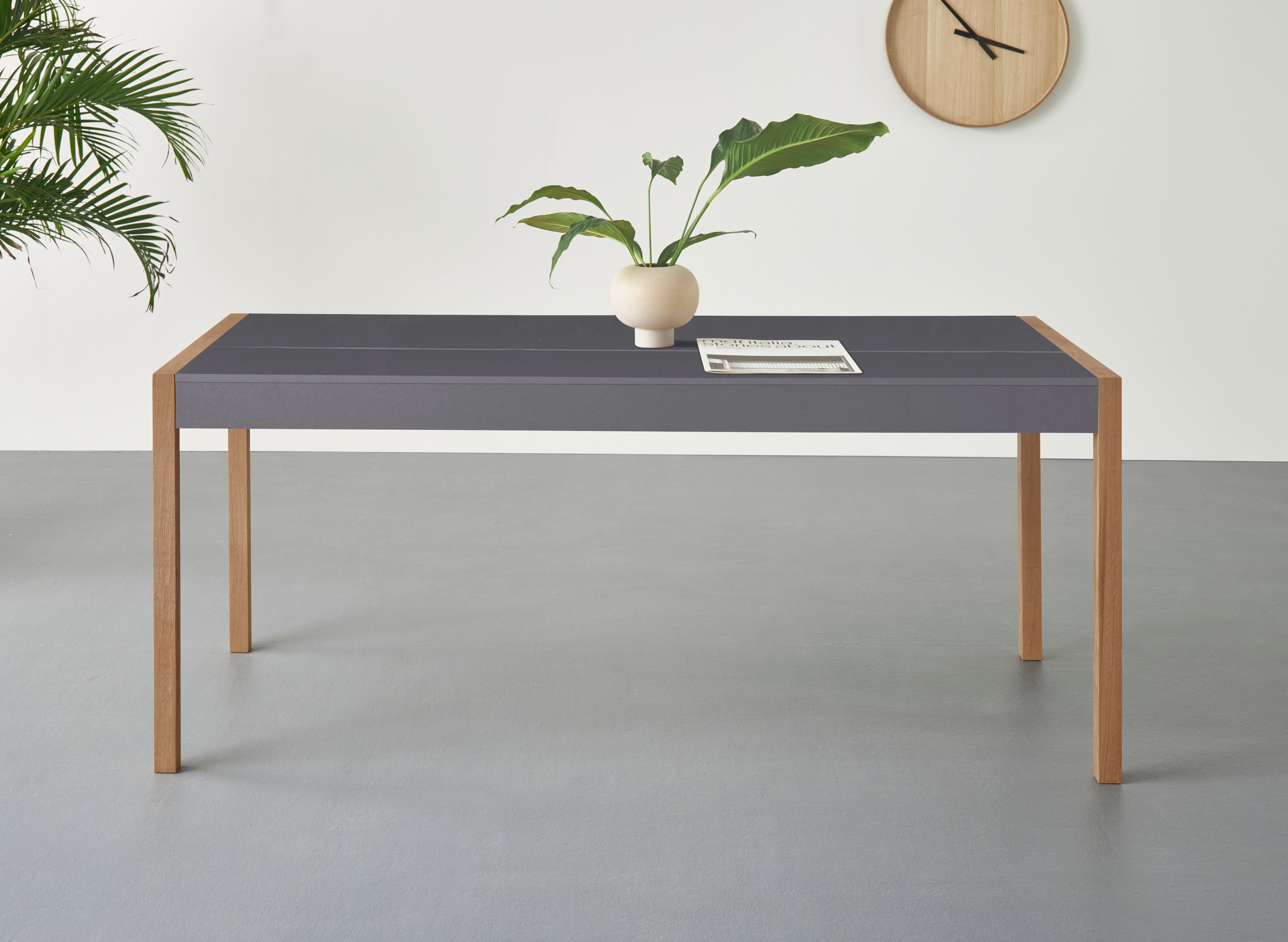 andas Esstisch Prenzlau, mit Arbeitsplatz und Stauraummöglichkeit, FSC®-zertifiziert