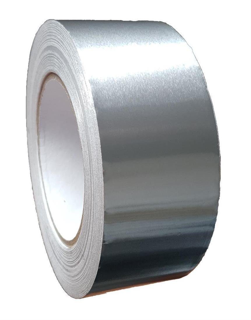 varivendo Dampfsperrklebeband Aluminium Klebeband 75 mm x 50 m (Rolle, 1-St., Aluminium Klebeband) Aluminiumklebeband Aluklebeband Aluminium-Klebeband