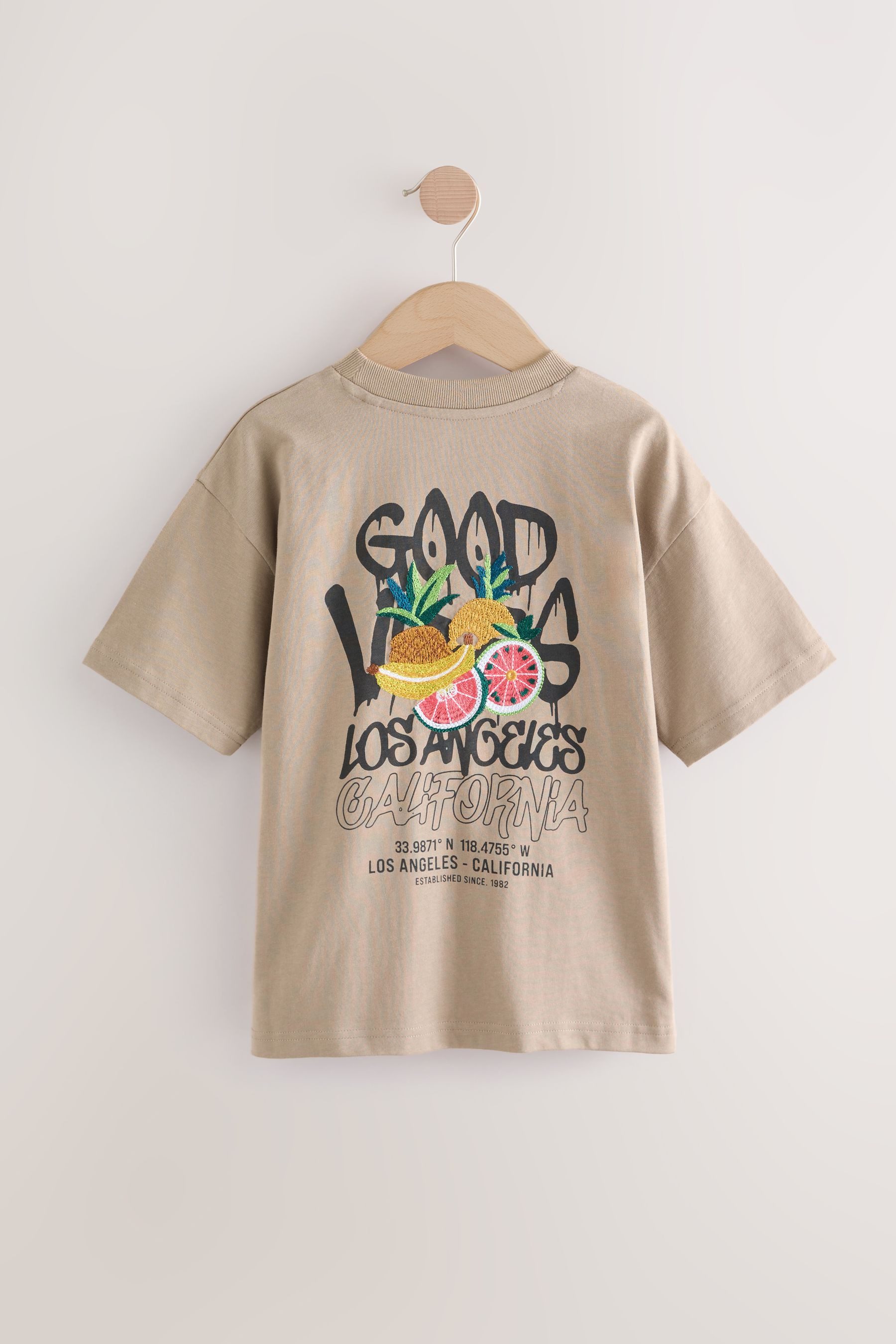 Next Print-Shirt Relaxed Fit Kurzarm-T-Shirt mit günstig online kaufen