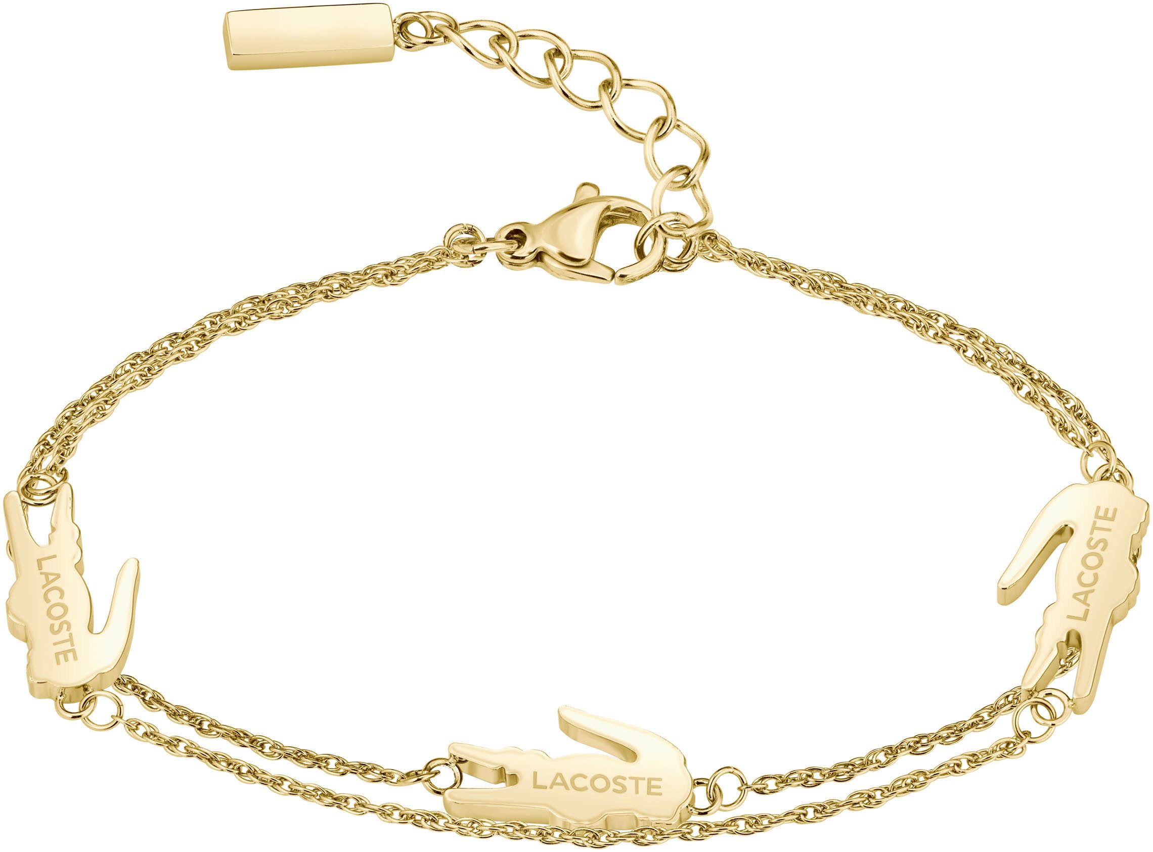 Lacoste Gliederarmband CROCODILE