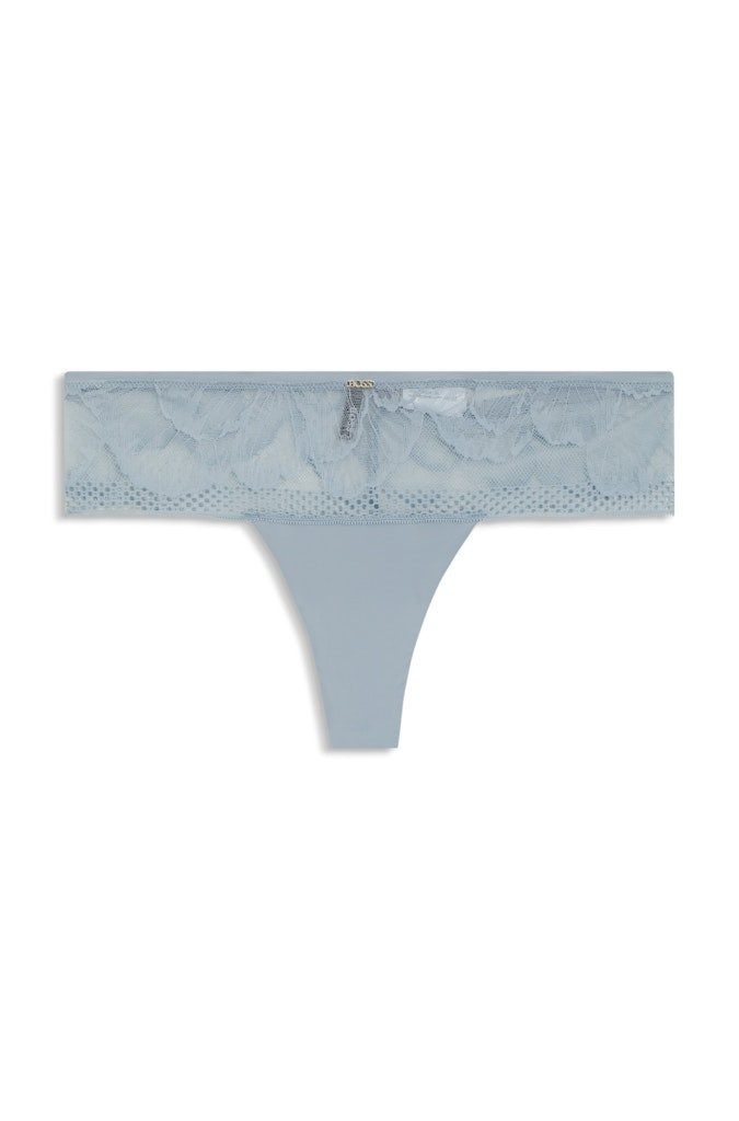 BOSS Funktionsunterhose THONG_ PEONY LACE 10272877 01